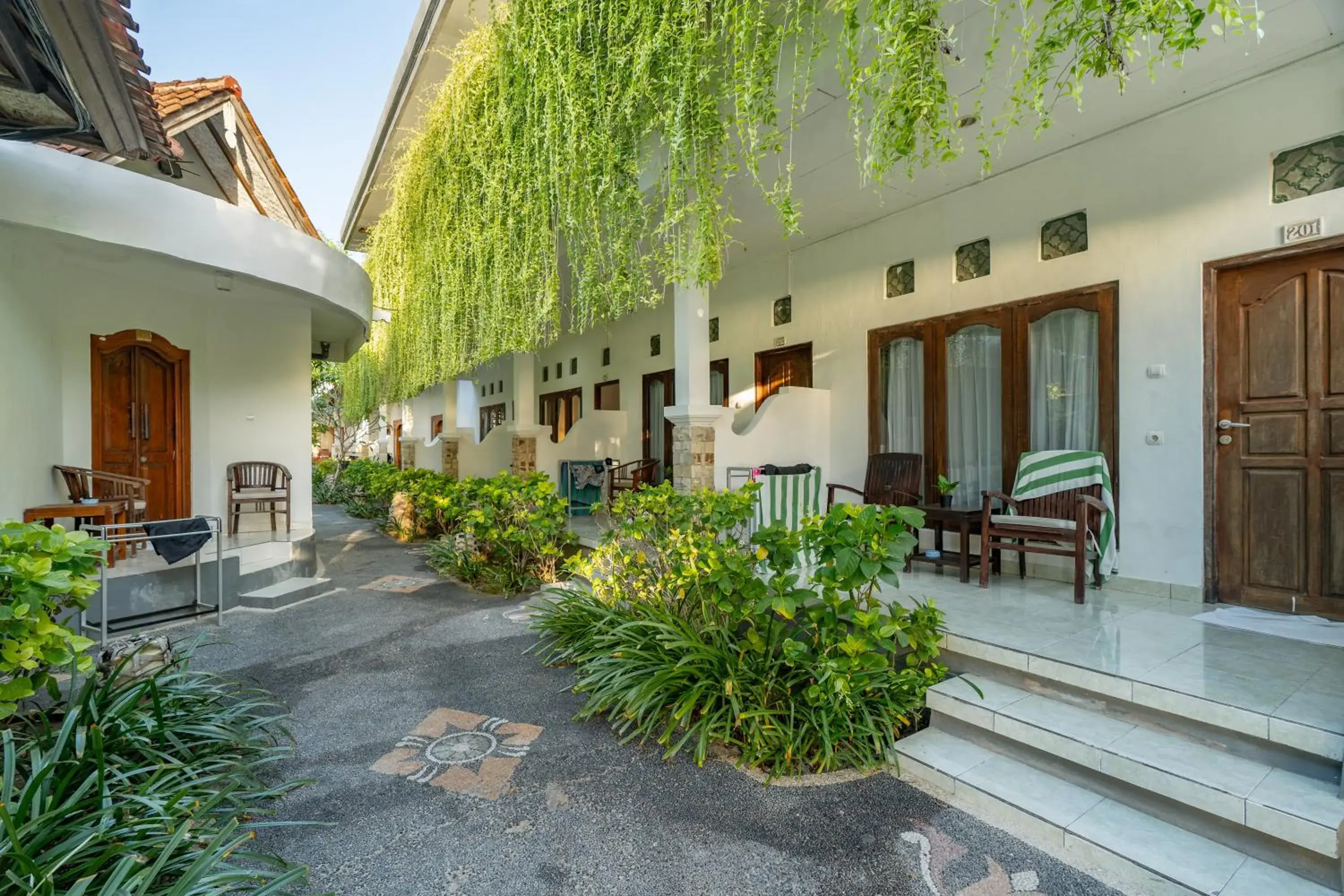 Standard Twin Room in Nusa Indah Bungalow Standard Twin Room in Nusa Indah Bungalow