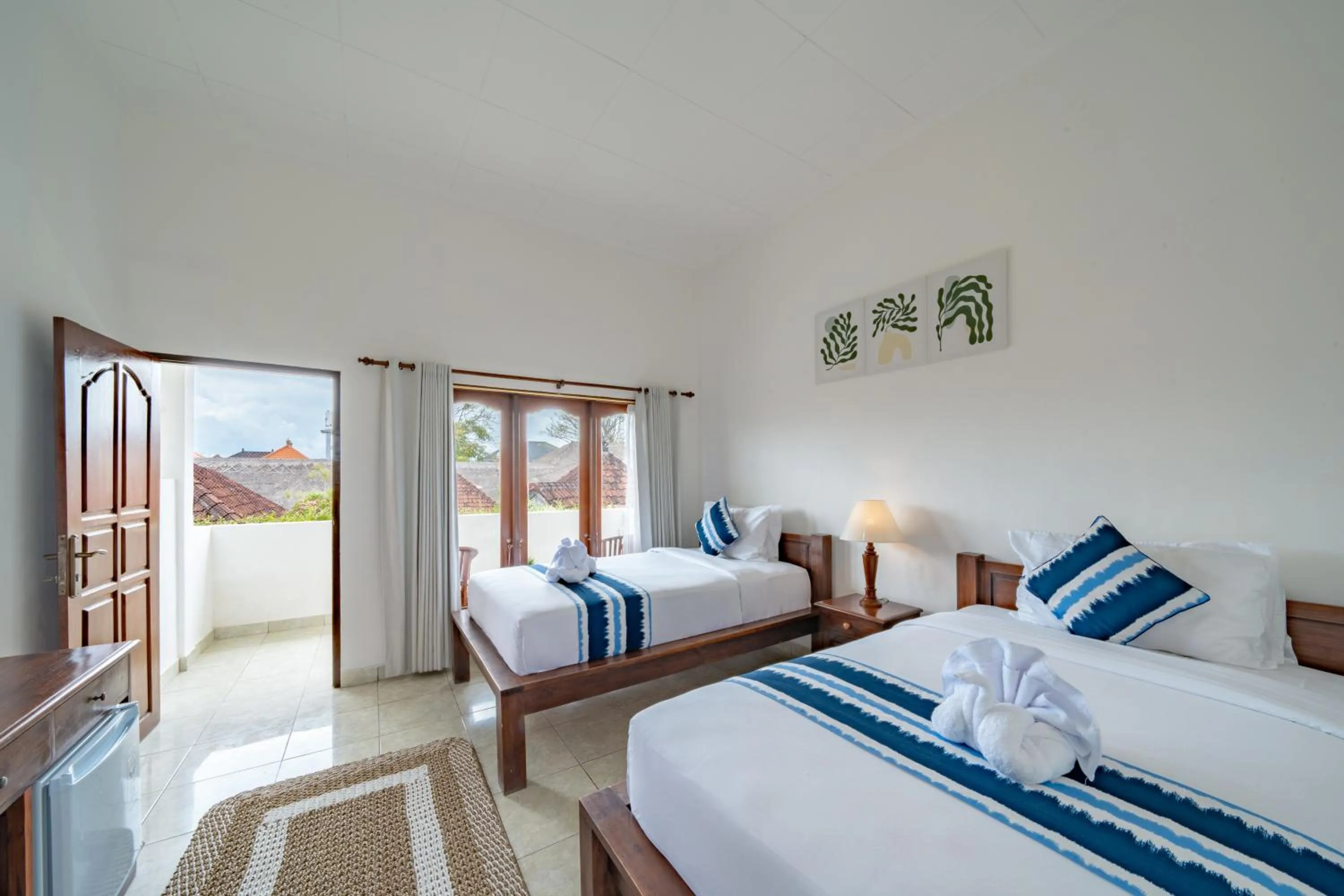 Bed in Nusa Indah Bungalow