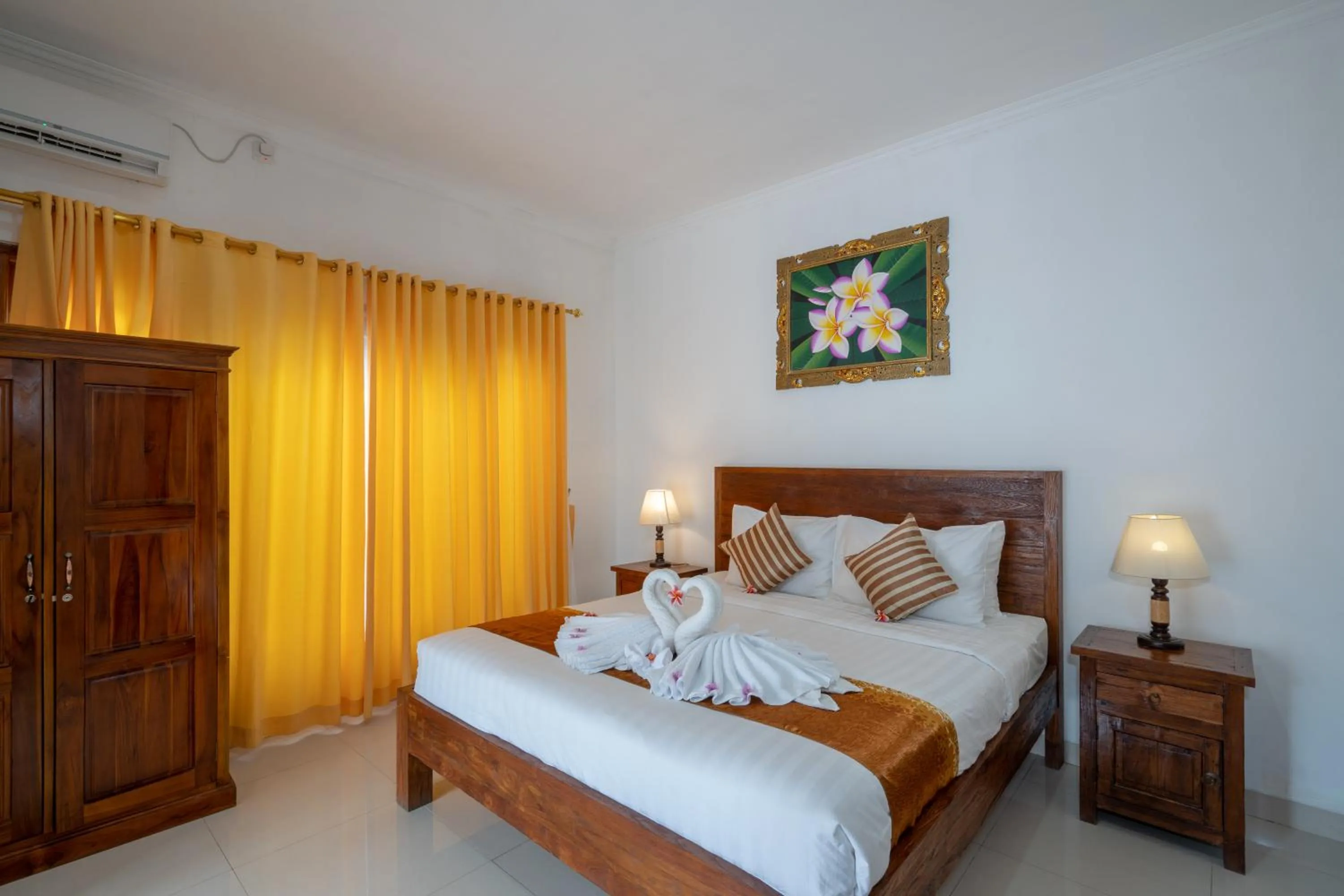 Bed in Nusa Indah Bungalow