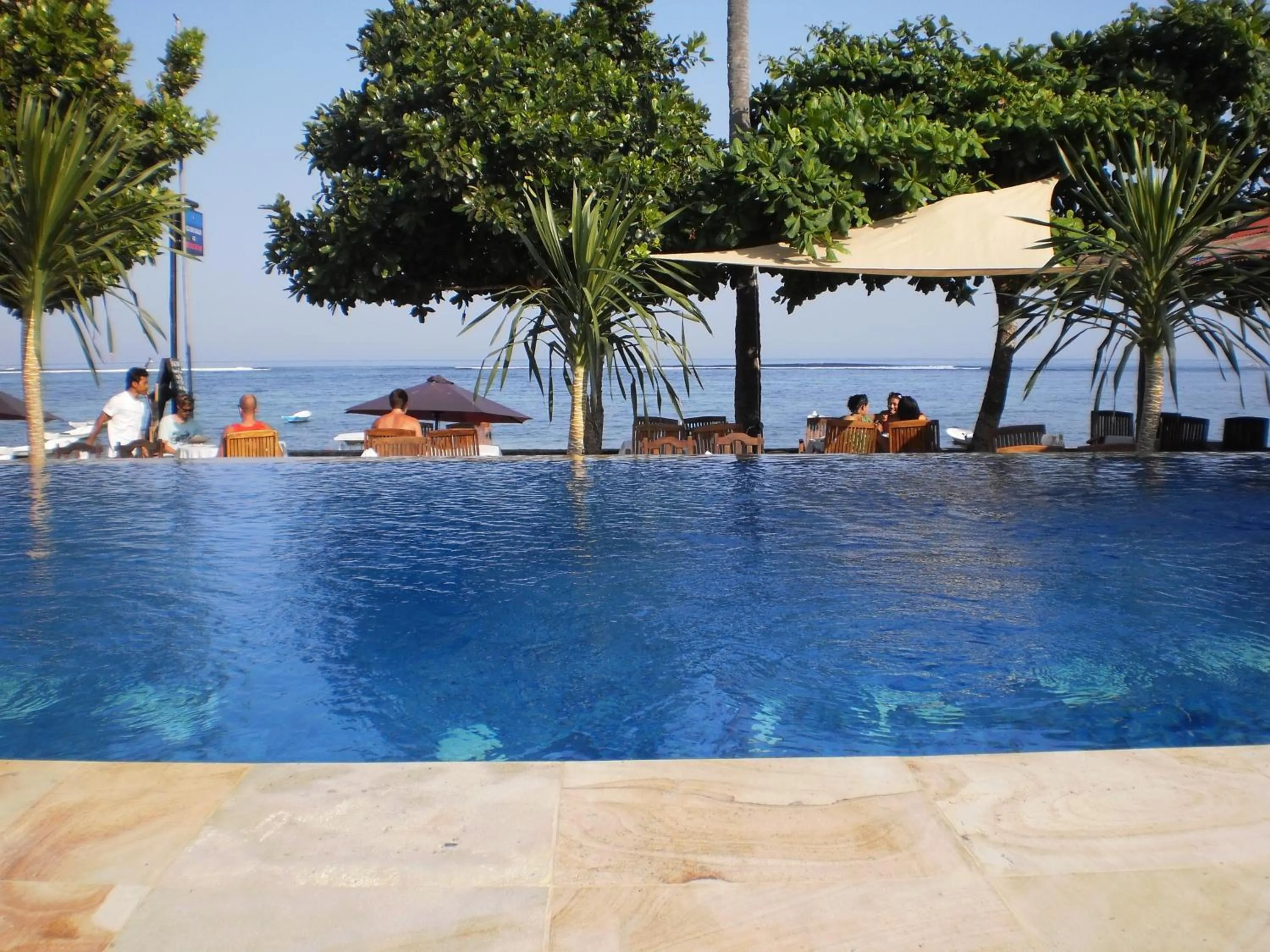 Swimming pool in Nusa Indah Bungalow
