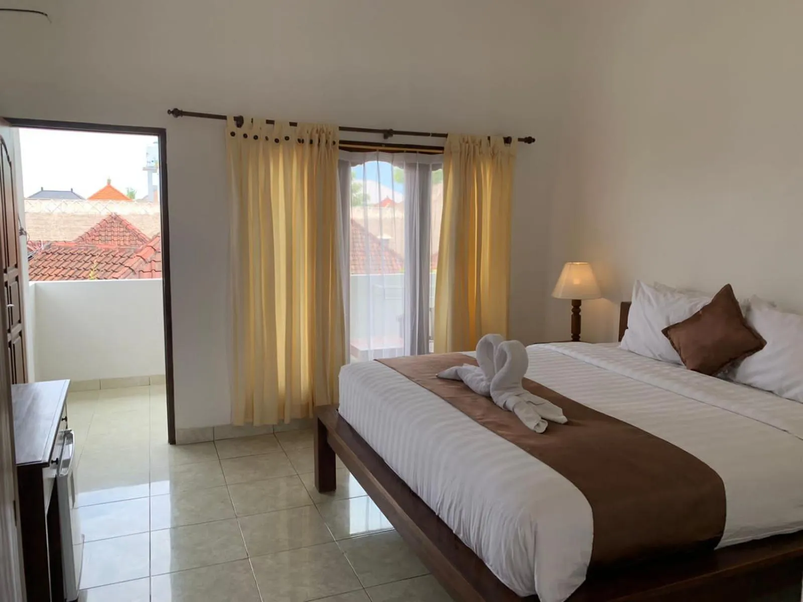 Bed in Nusa Indah Bungalow