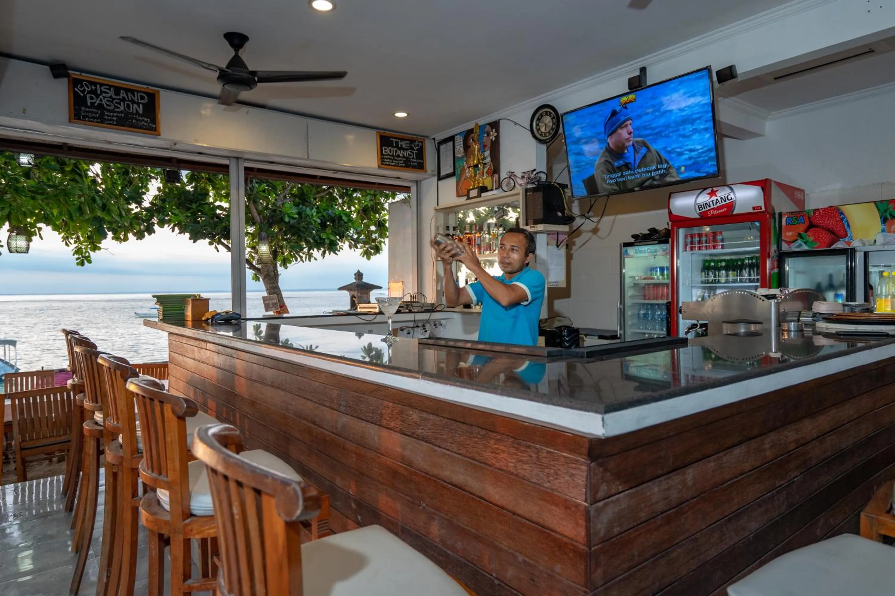 Lounge or bar in Nusa Indah Bungalow