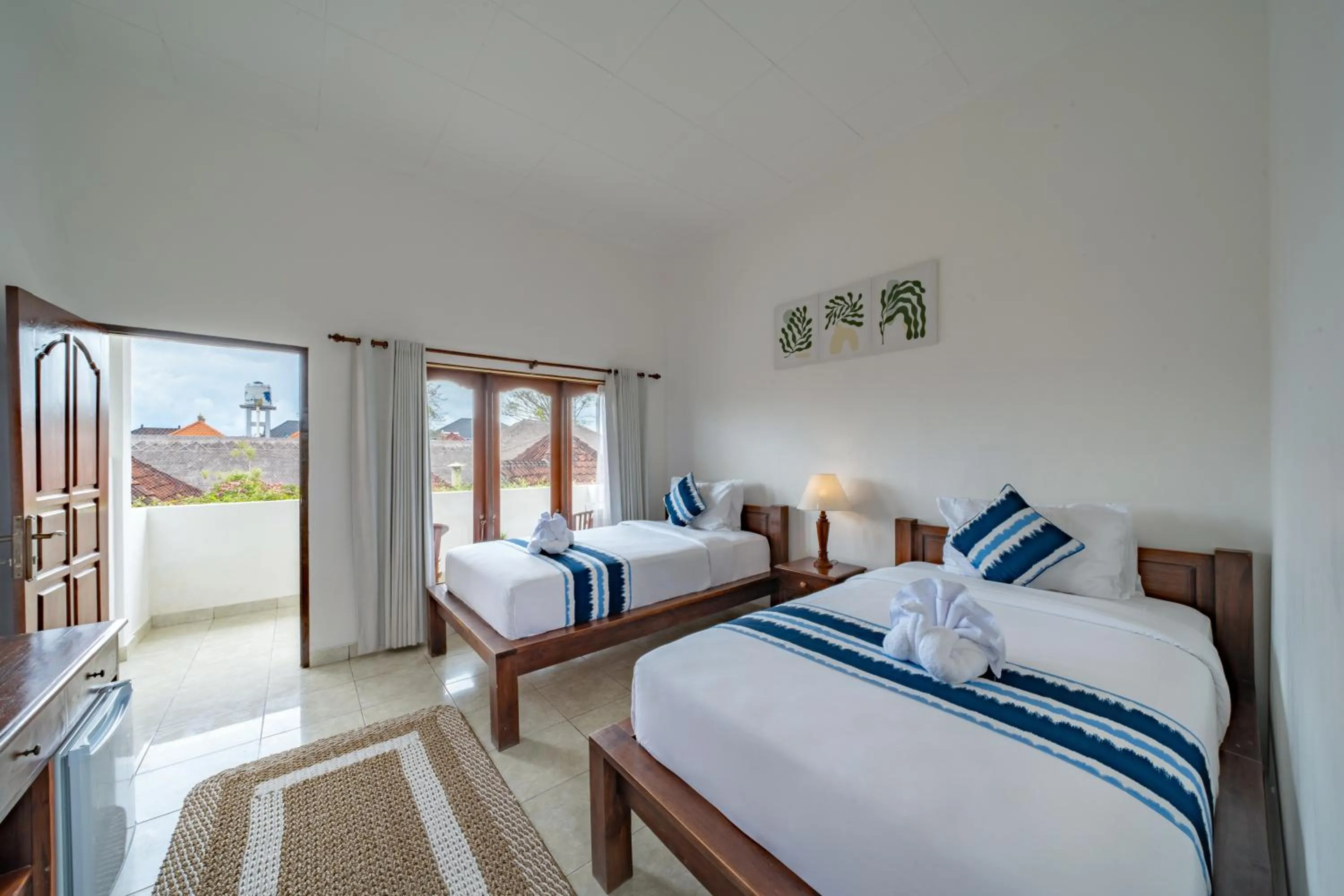 Bed in Nusa Indah Bungalow