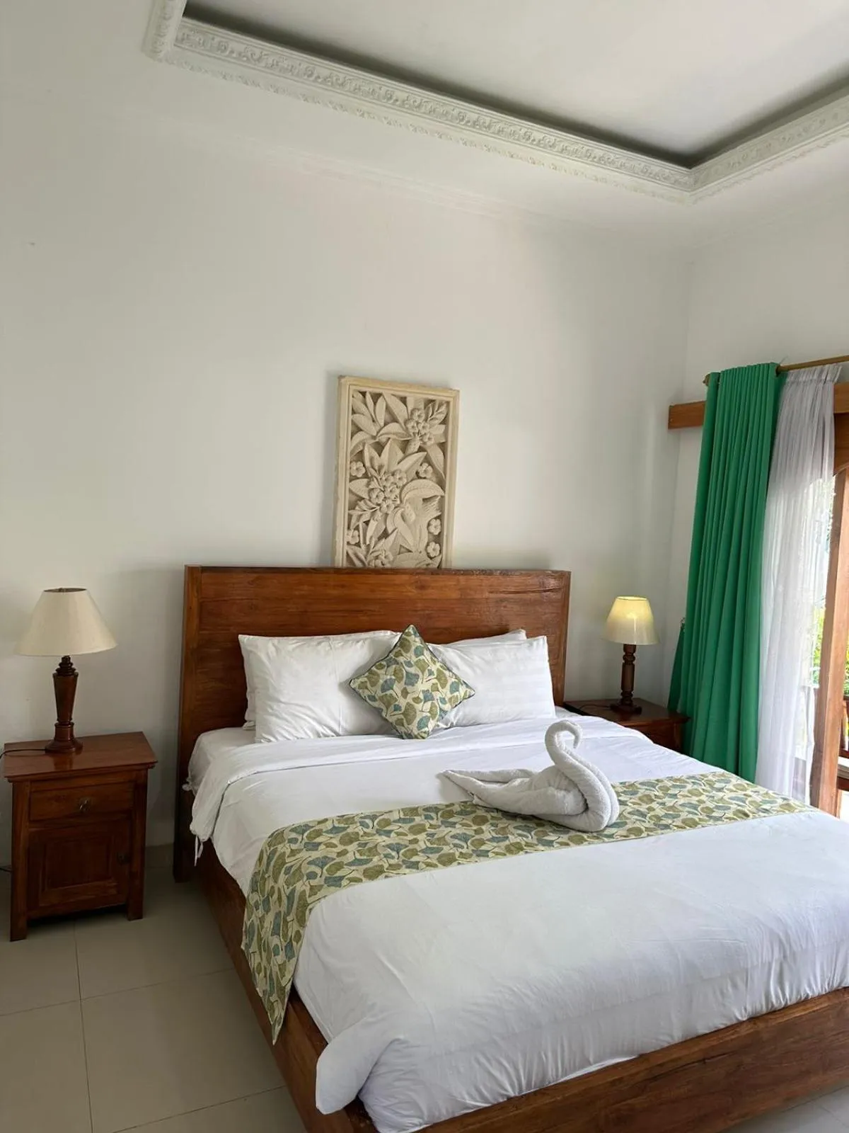 Bed in Nusa Indah Bungalow