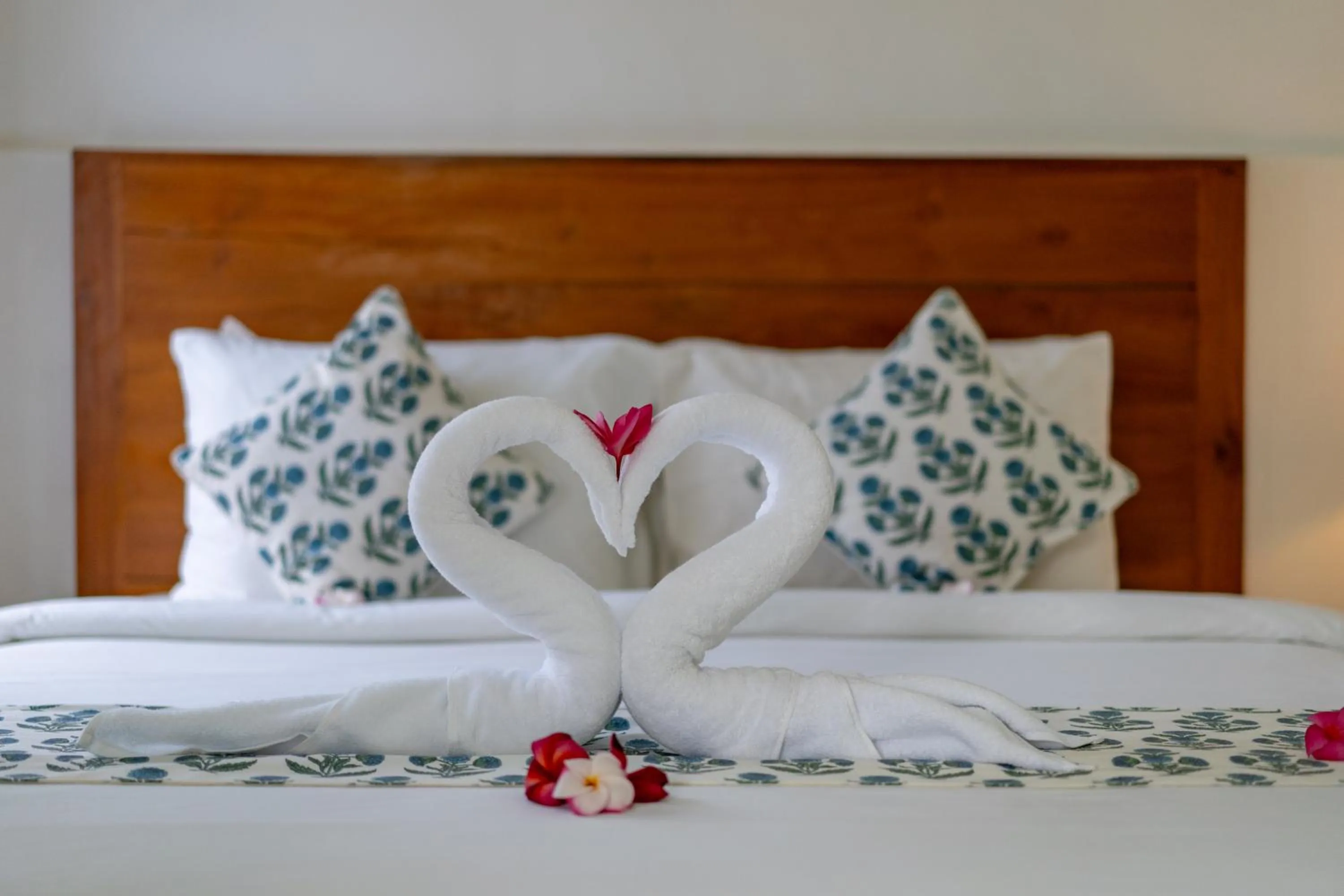 Bed in Nusa Indah Bungalow