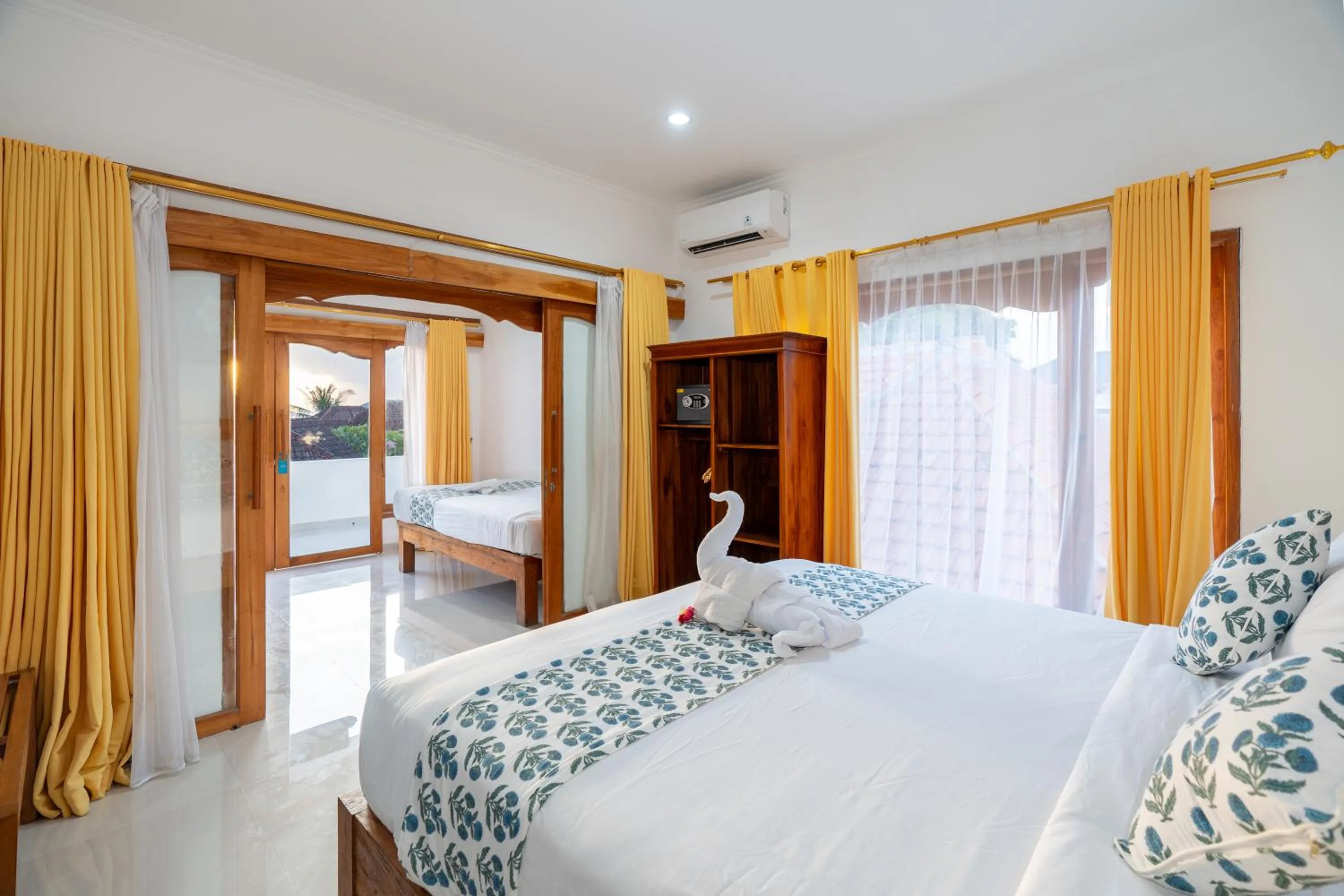 Bed in Nusa Indah Bungalow