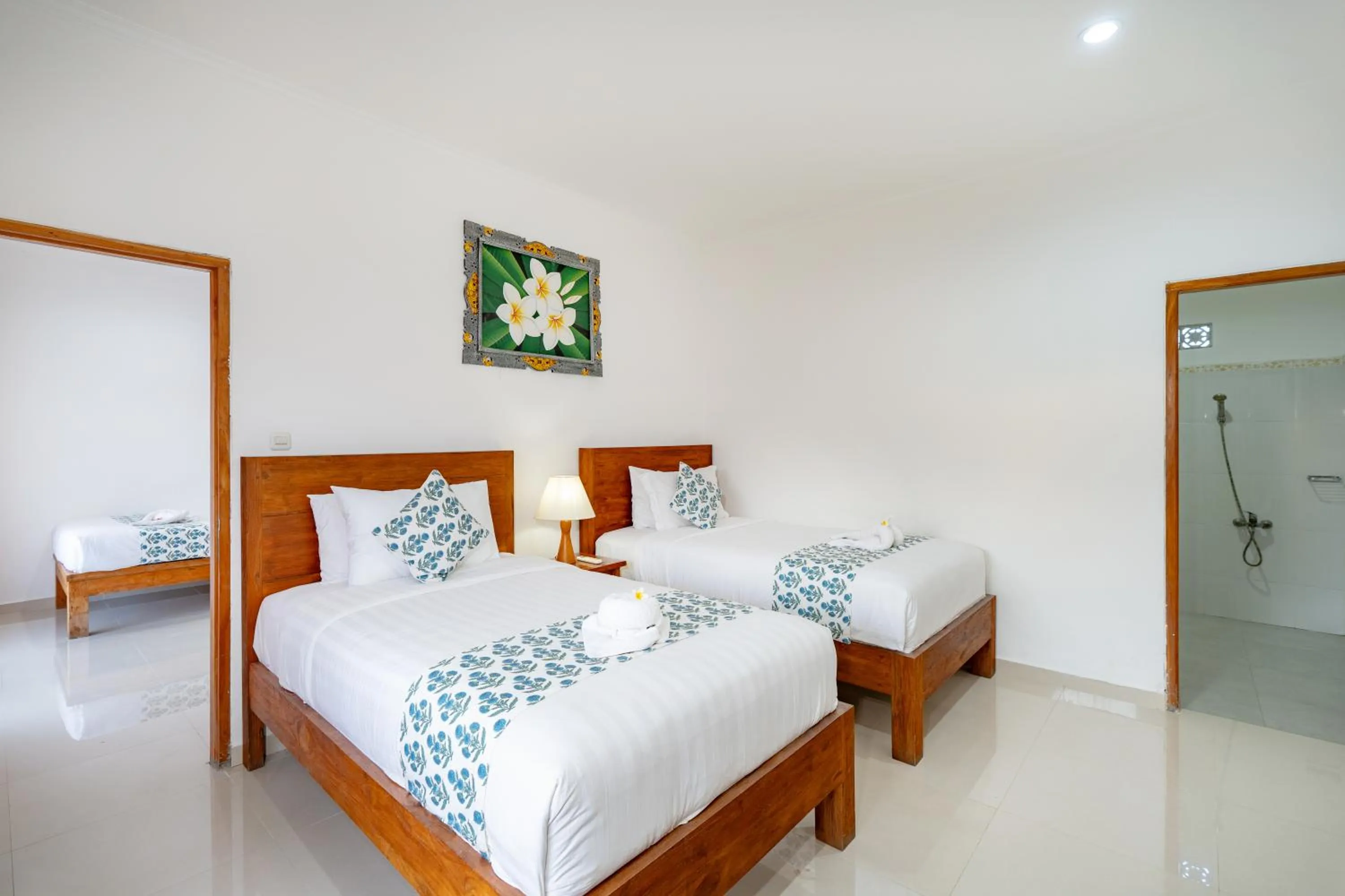 Bed in Nusa Indah Bungalow