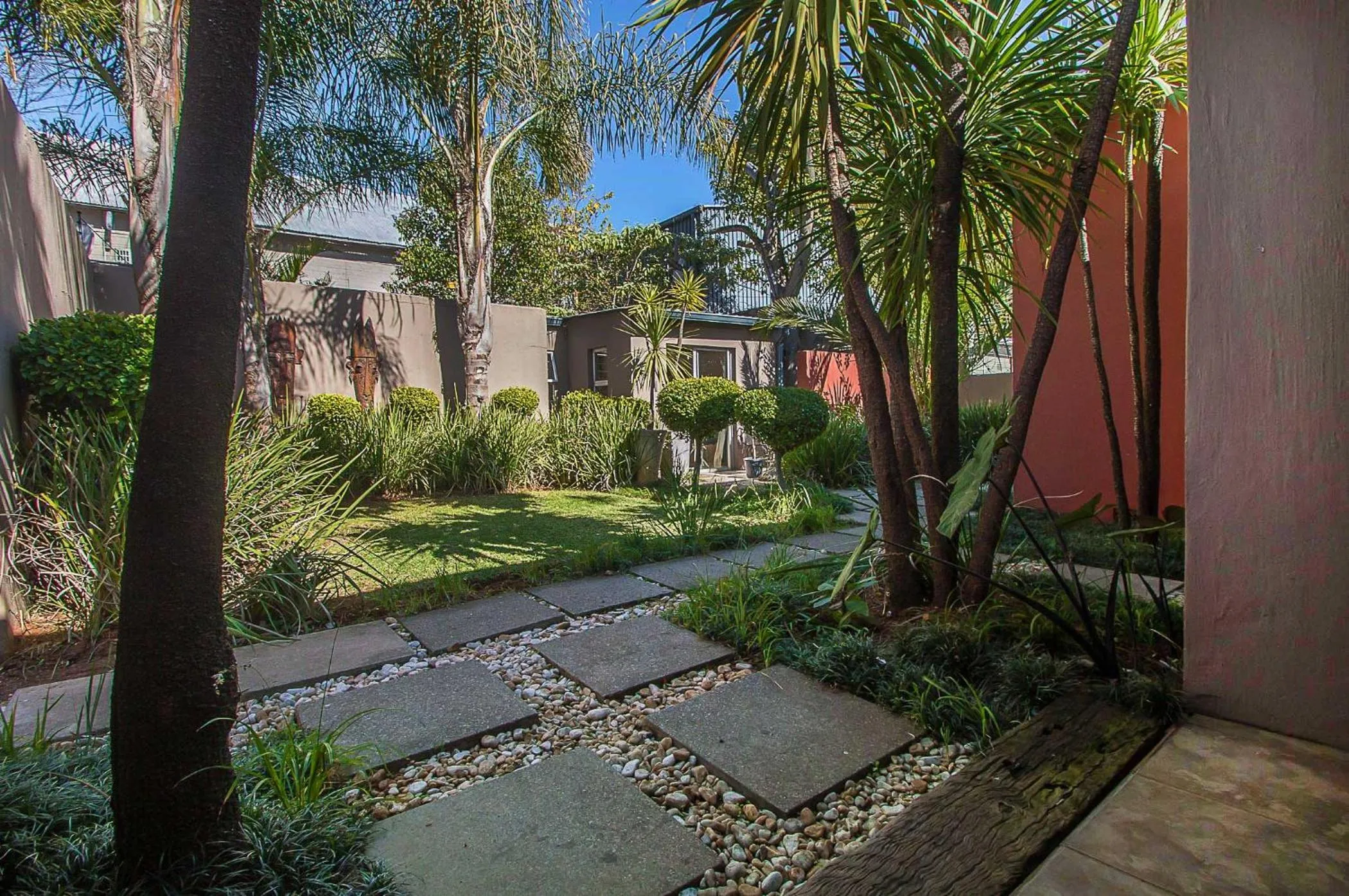 Garden in Saffron Guest House