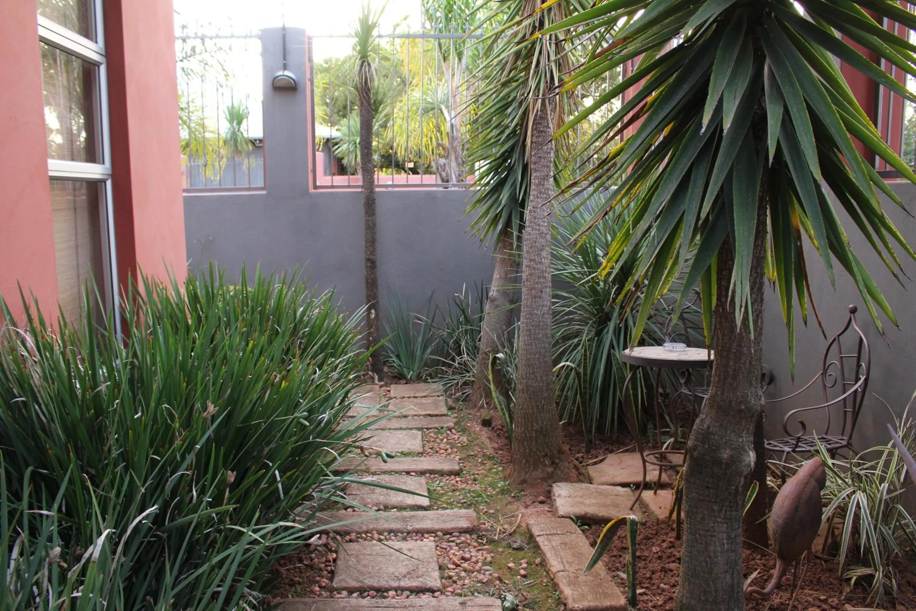 Garden in Saffron Guest House