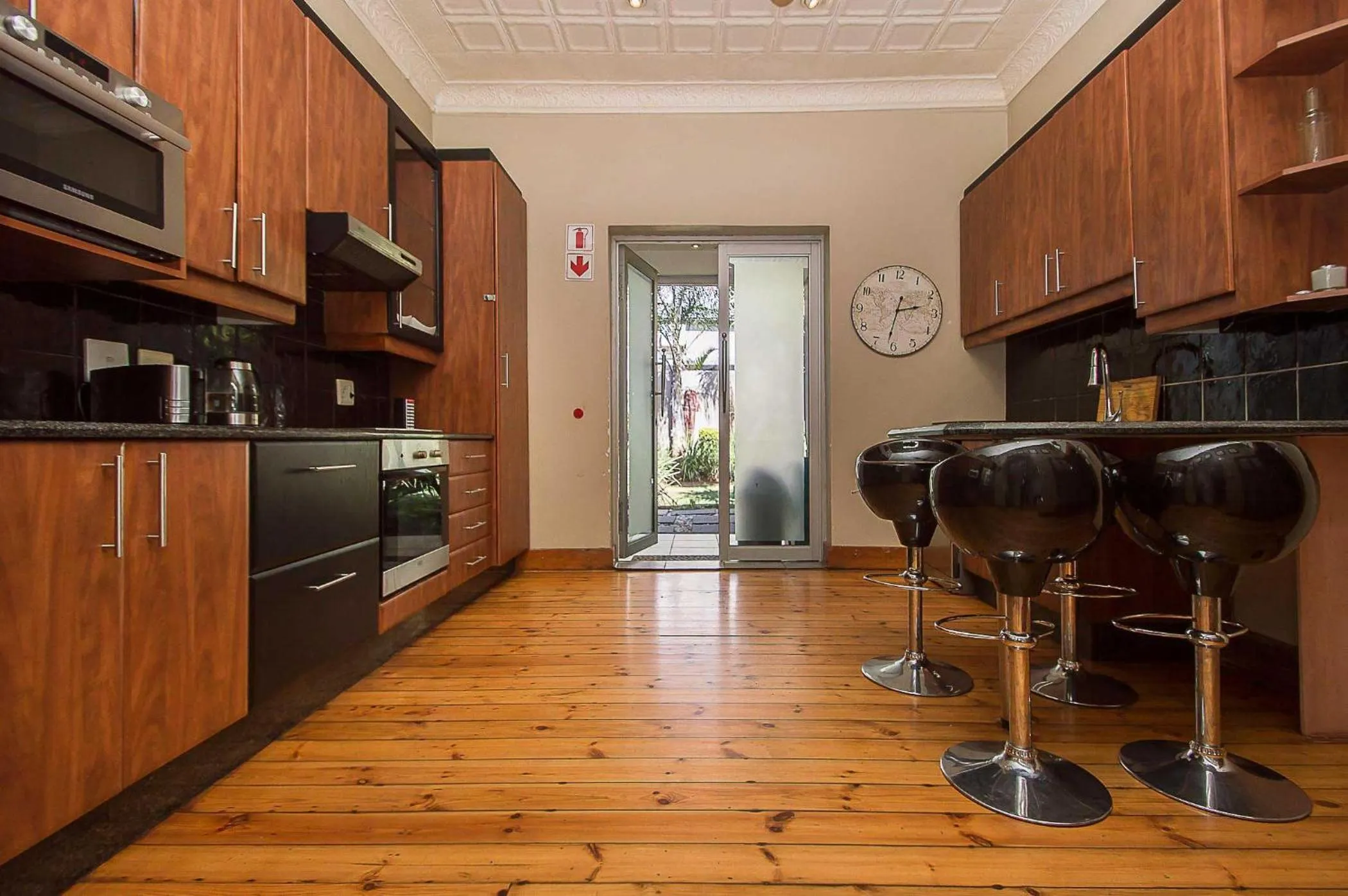kitchen in Saffron Guest House