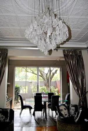 Seating area in Saffron Guest House