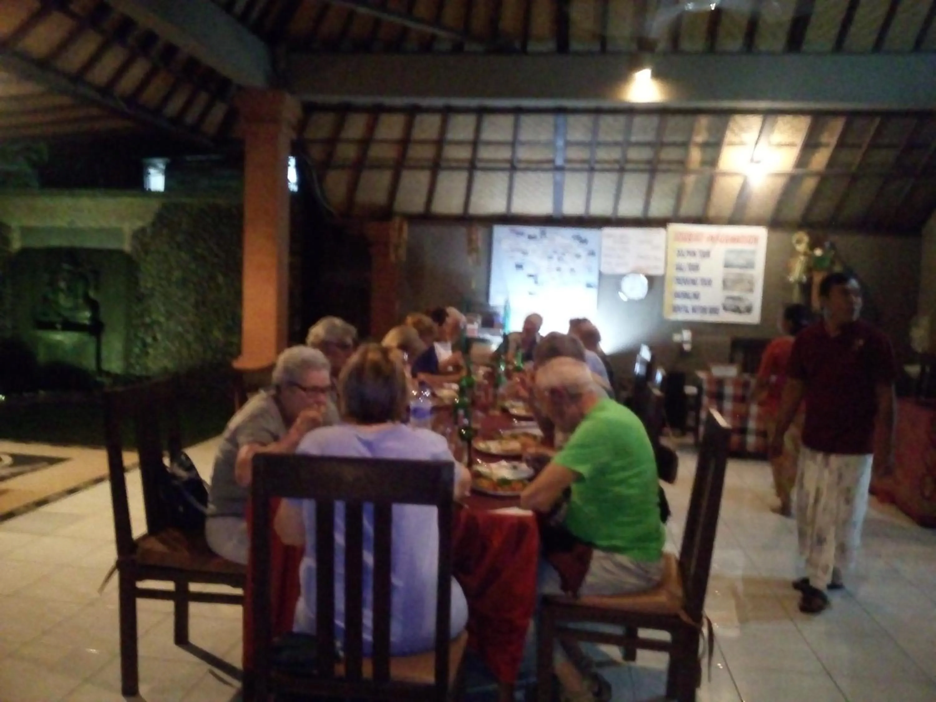 Dinner in Suka Sari Cottages