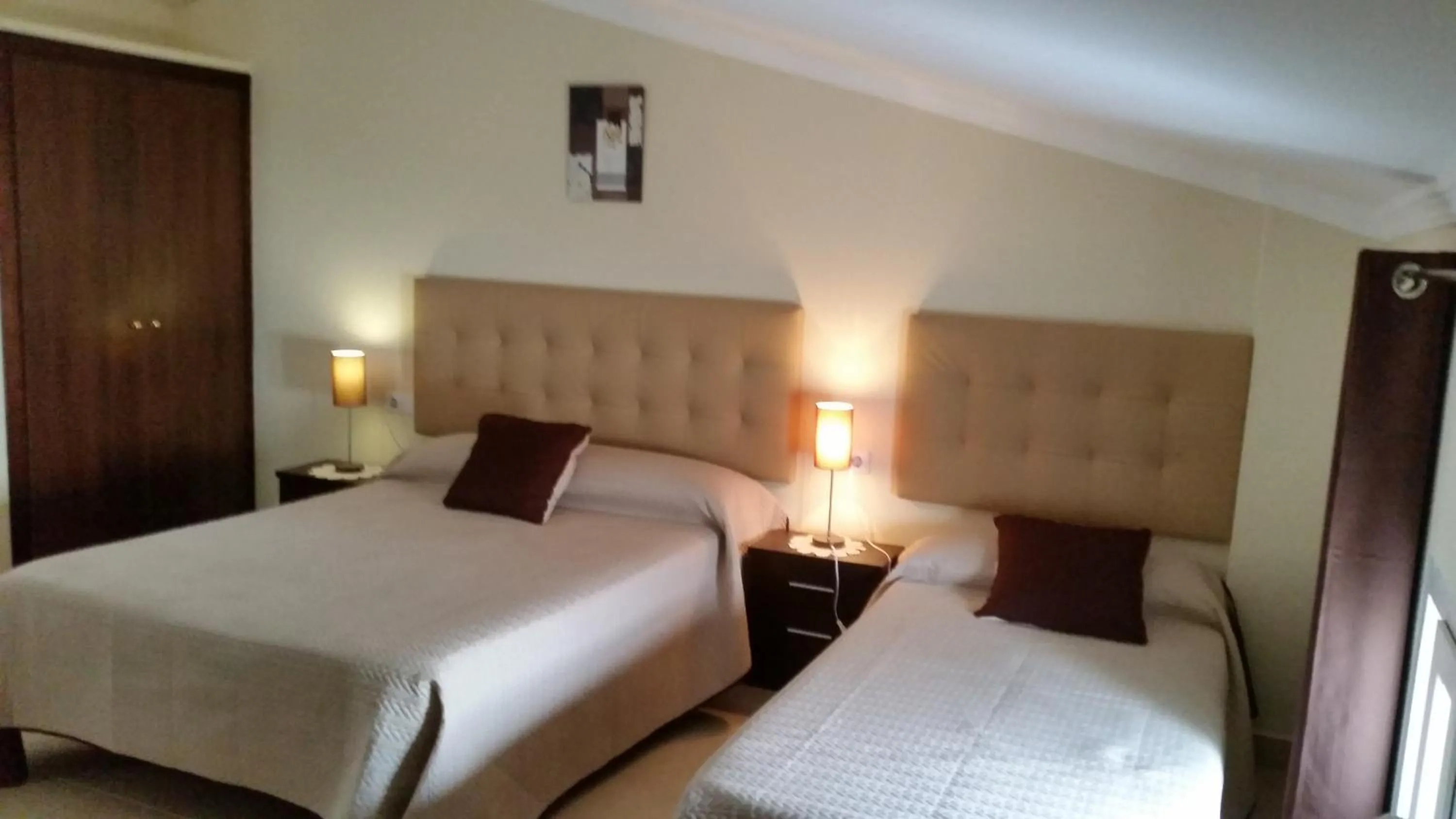 Bed in Hostal Málaga