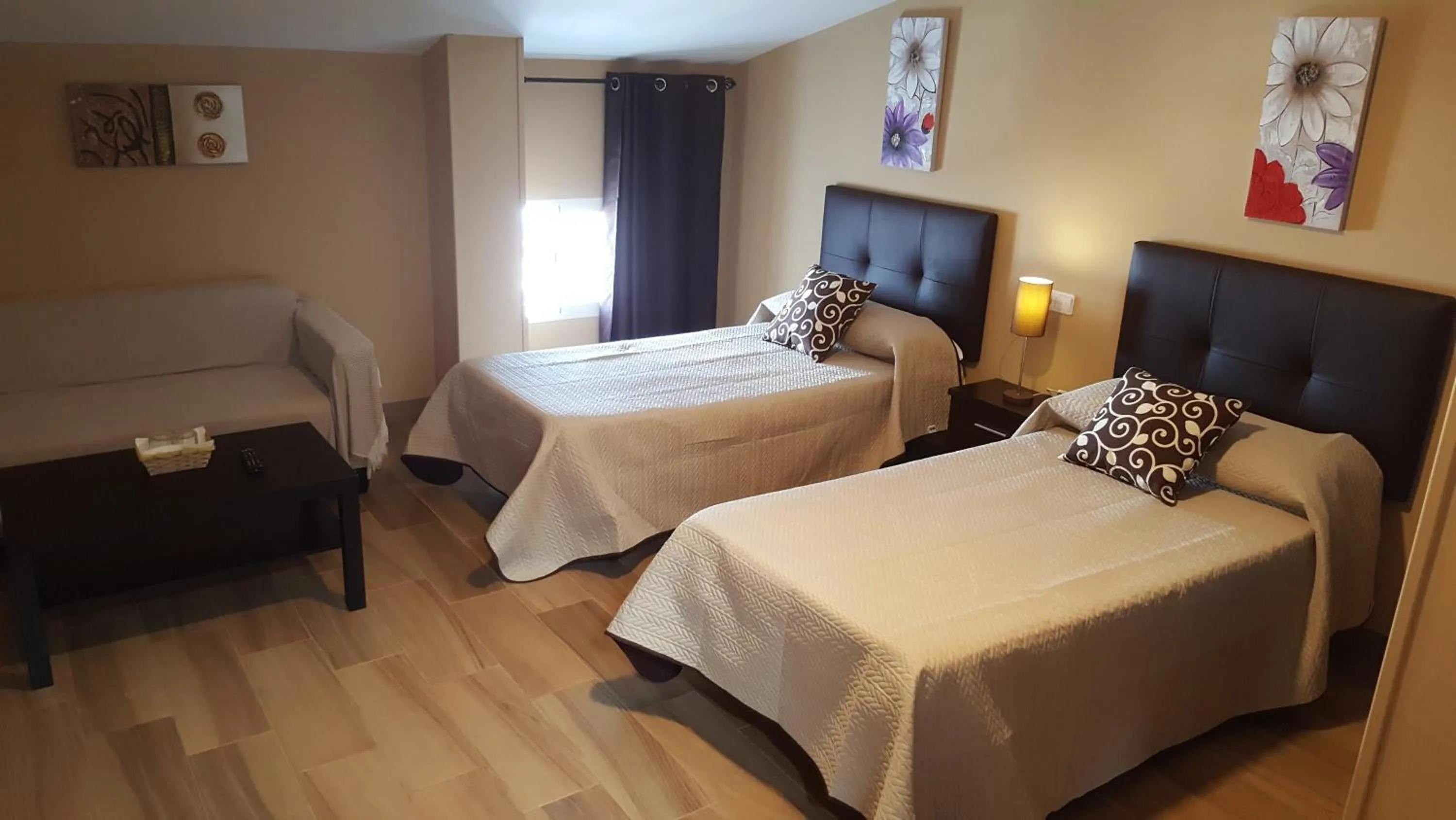 Bed in Hostal Málaga