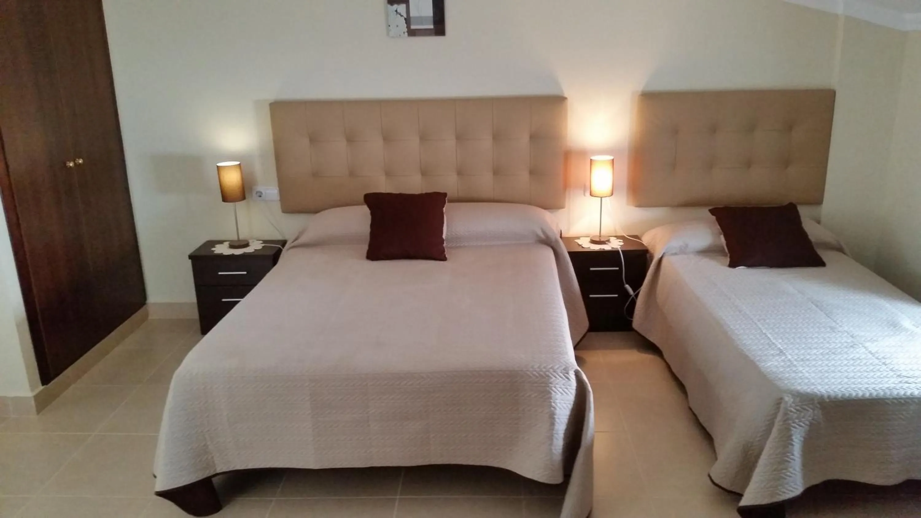 Bed in Hostal Málaga