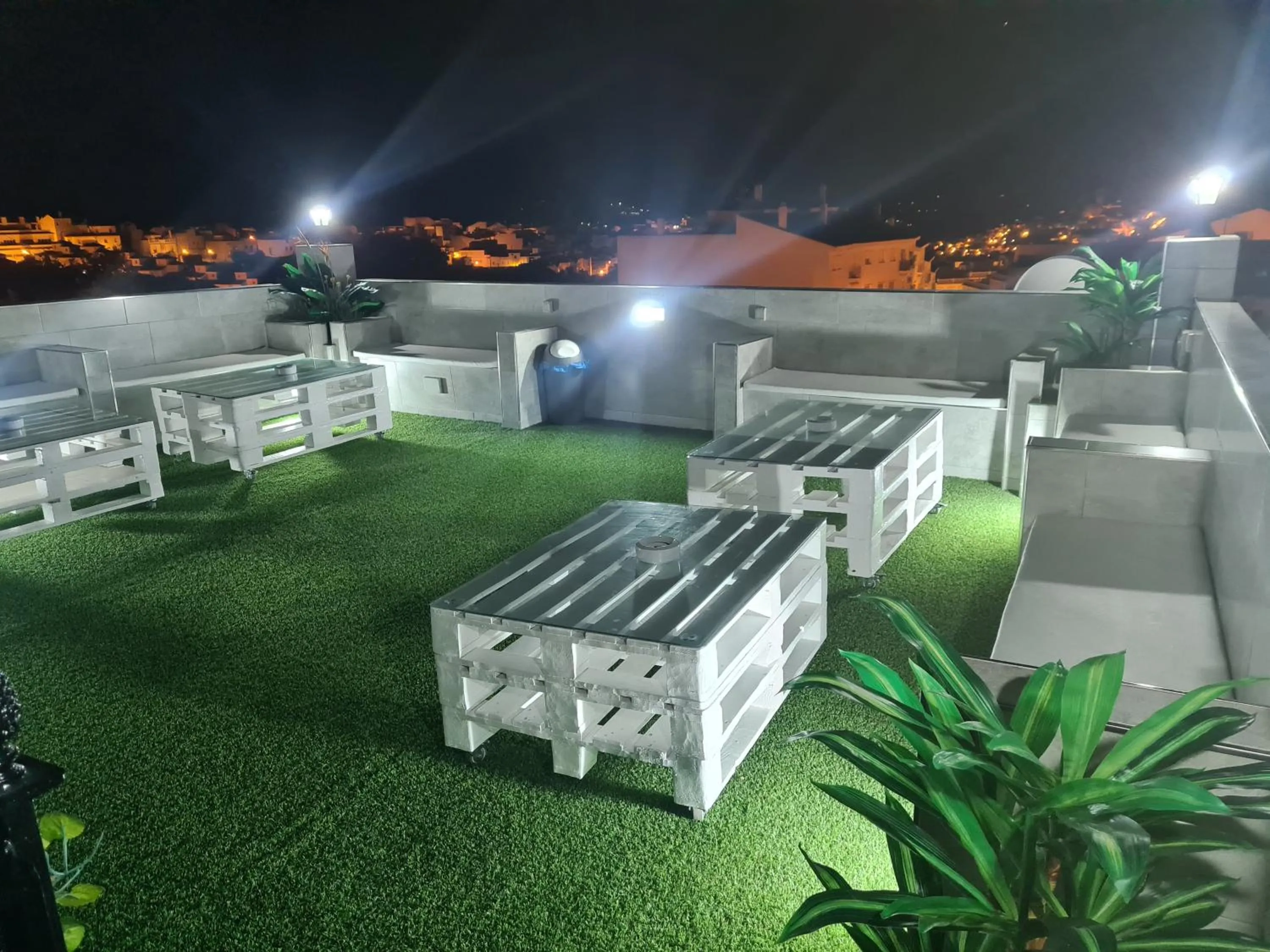 Balcony/Terrace in Hostal Málaga