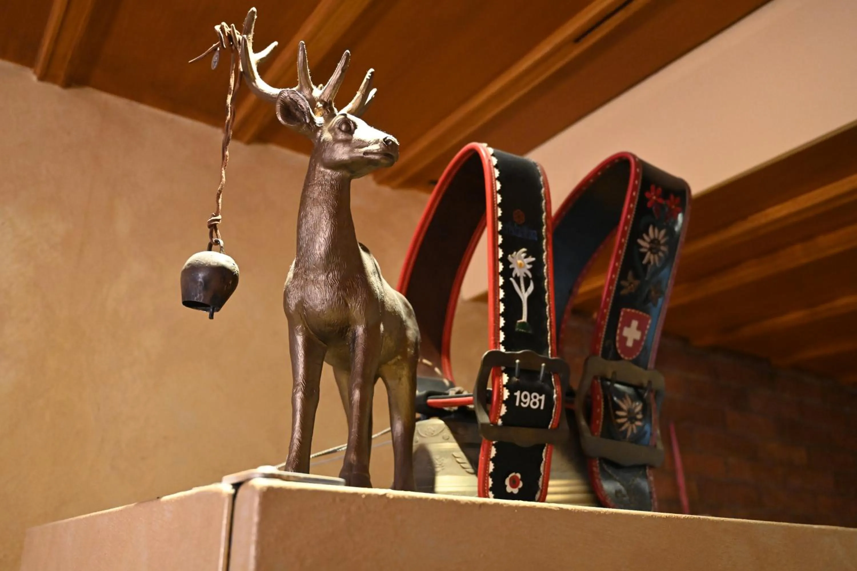 Communal lounge/ TV room in Bern Backpackers Hotel Glocke