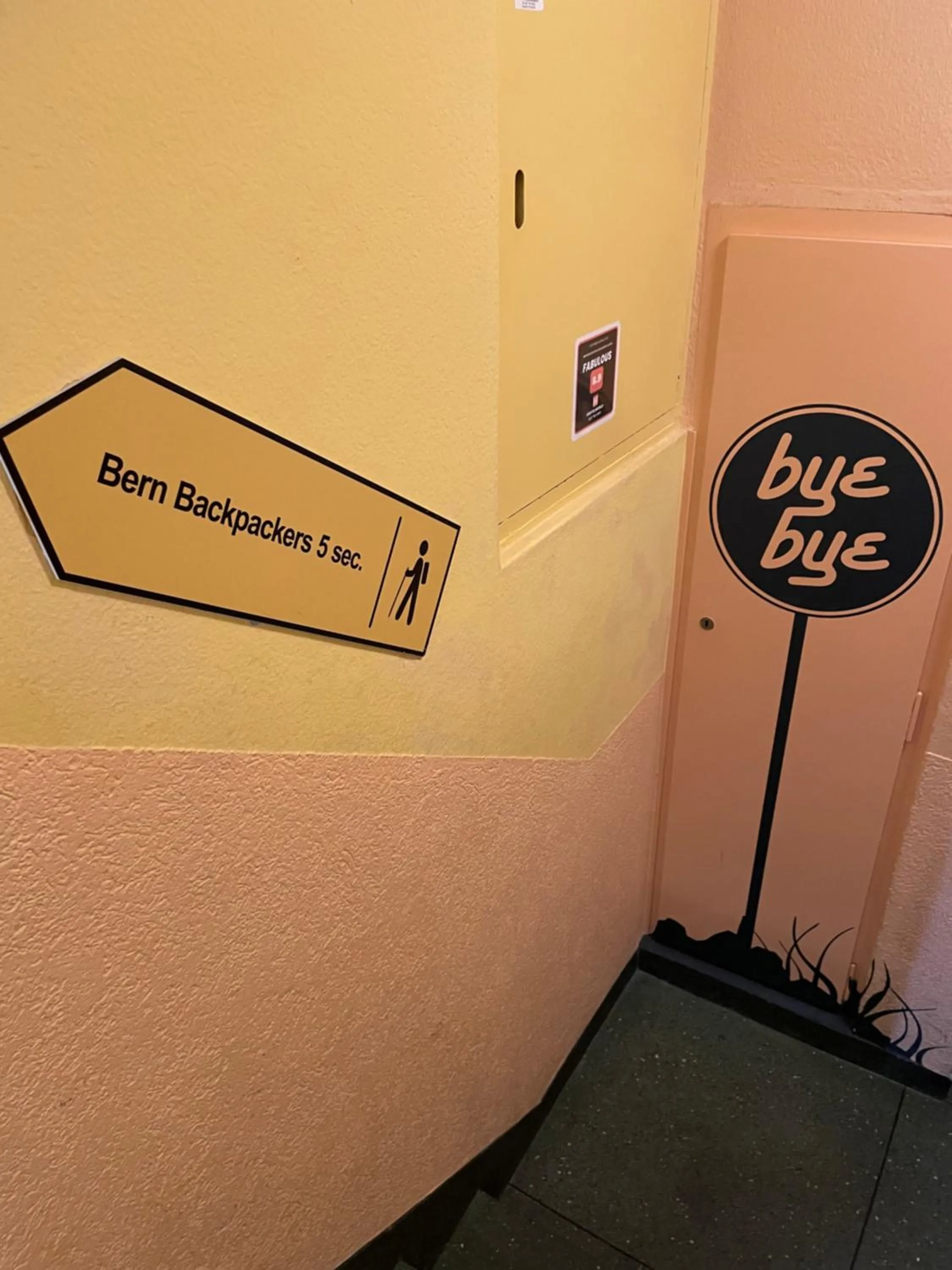 Property building in Bern Backpackers Hotel Glocke