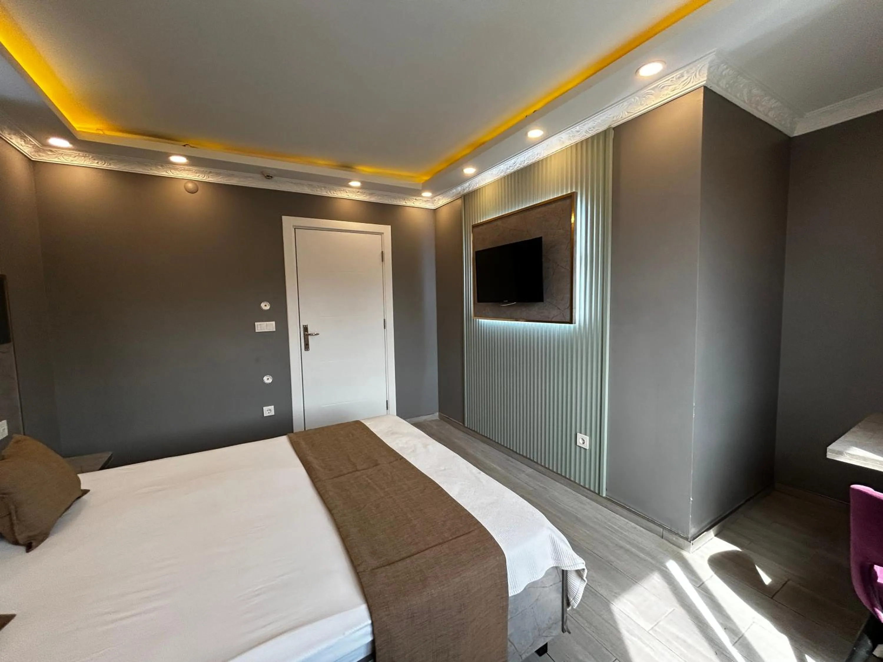 Bed in Sahrakent Otel Ataşehir