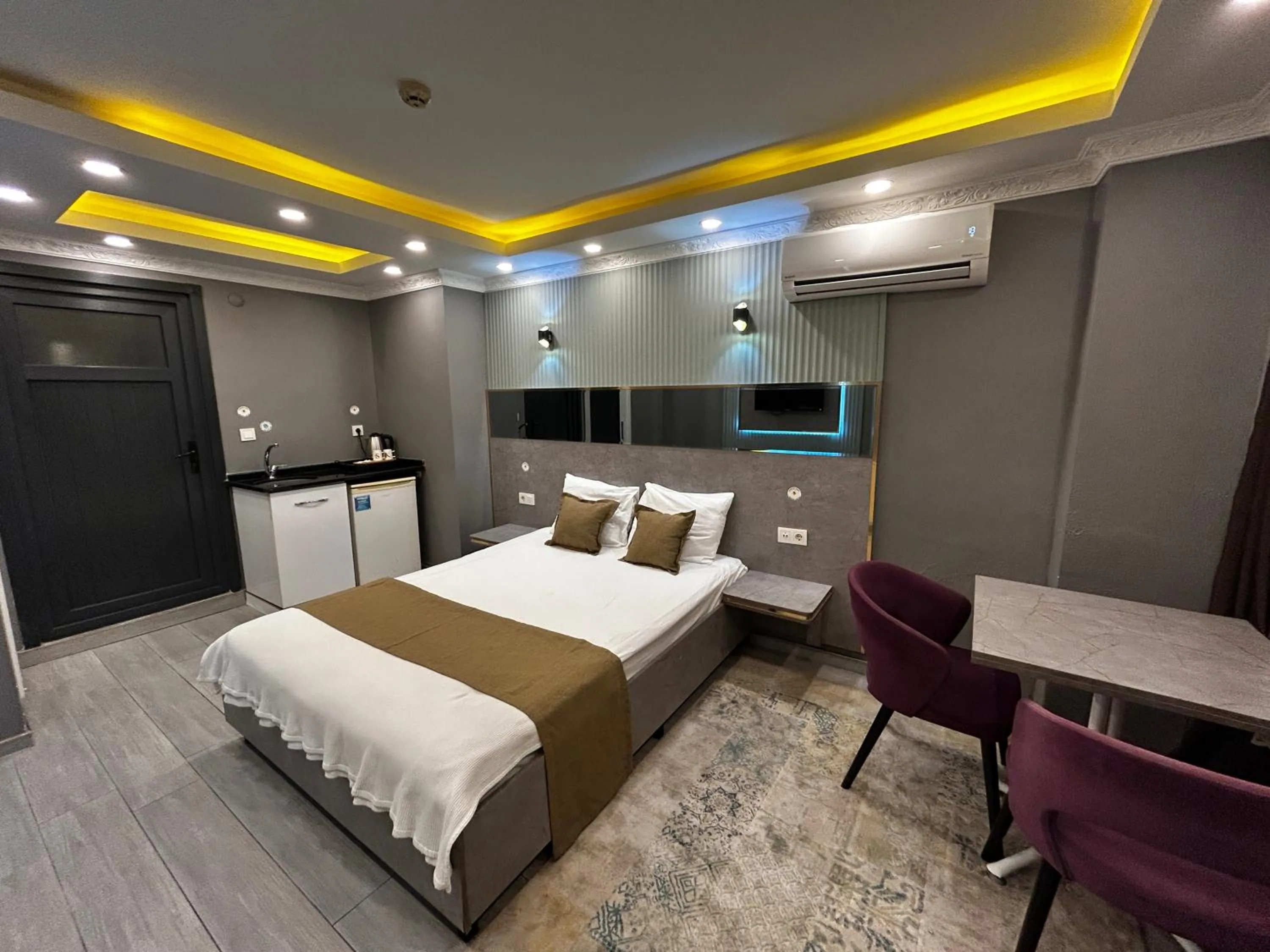 Bed in Sahrakent Otel Ataşehir