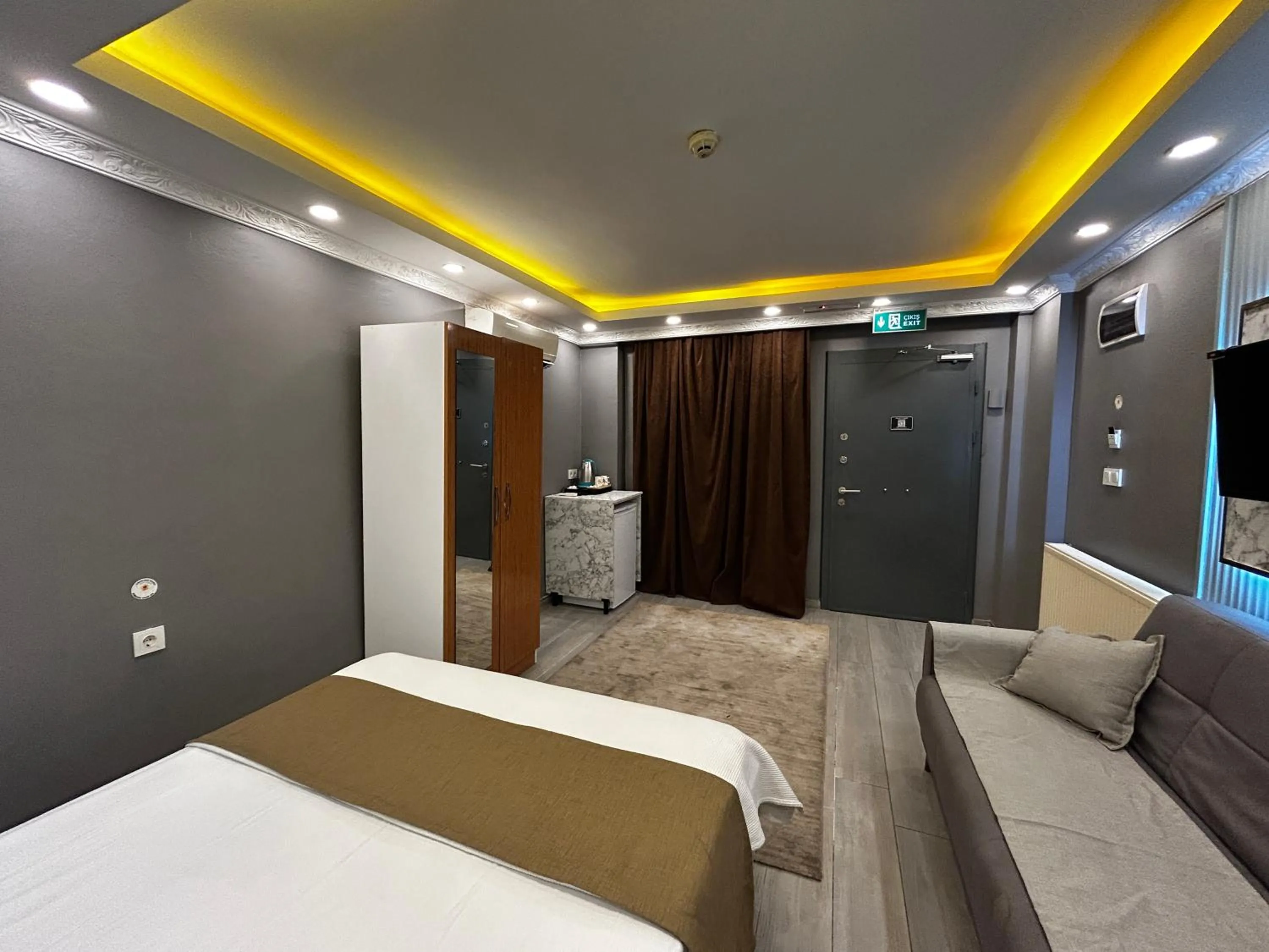 Bed in Sahrakent Otel Ataşehir