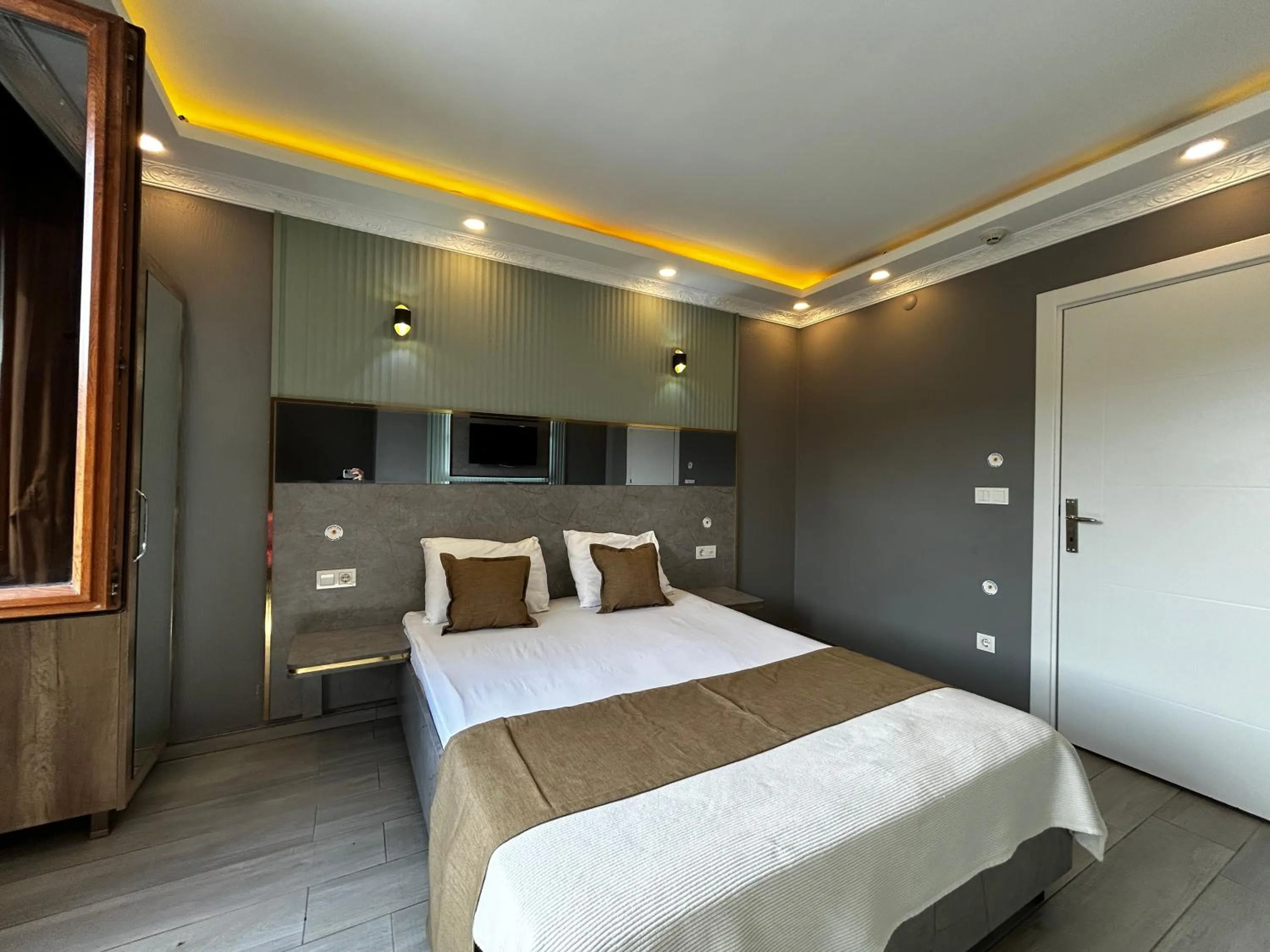 Bed in Sahrakent Otel Ataşehir