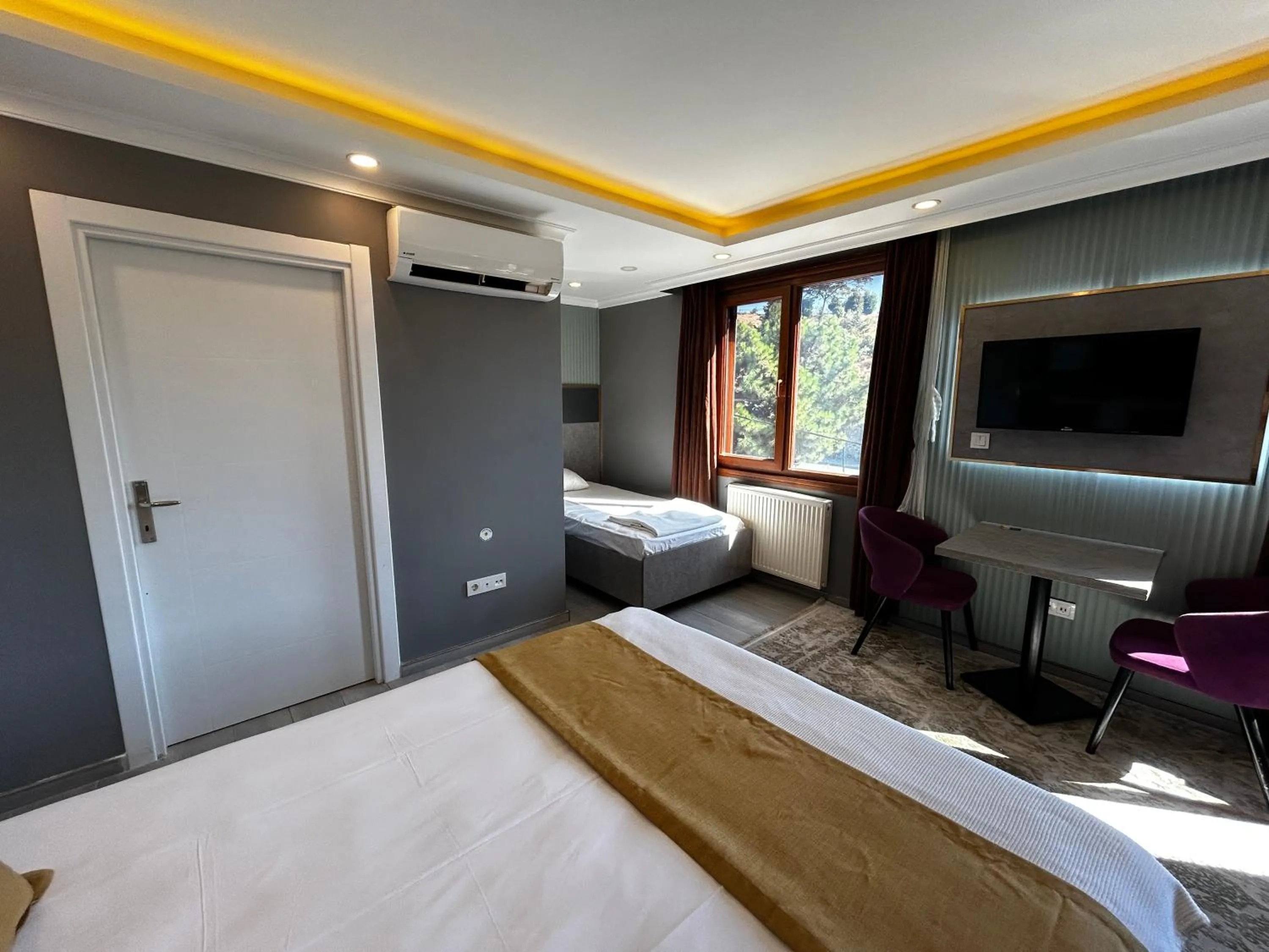 Bed in Sahrakent Otel Ataşehir