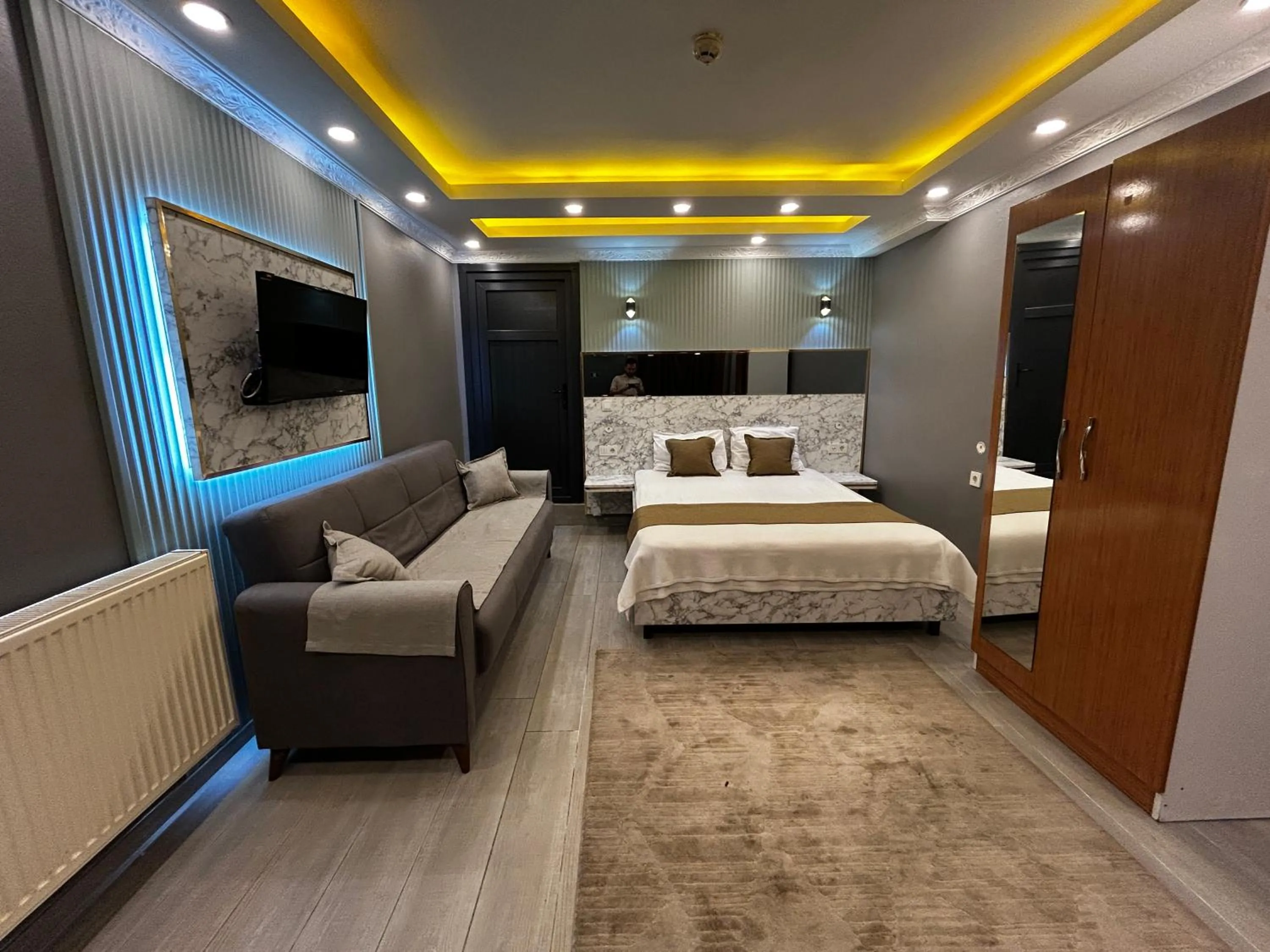 Bed in Sahrakent Otel Ataşehir