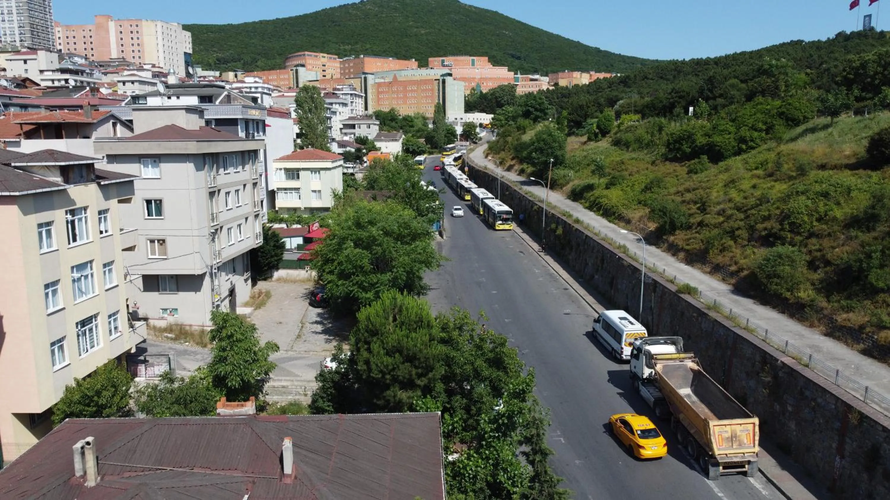 Quiet street view in Sahrakent Otel Ataşehir