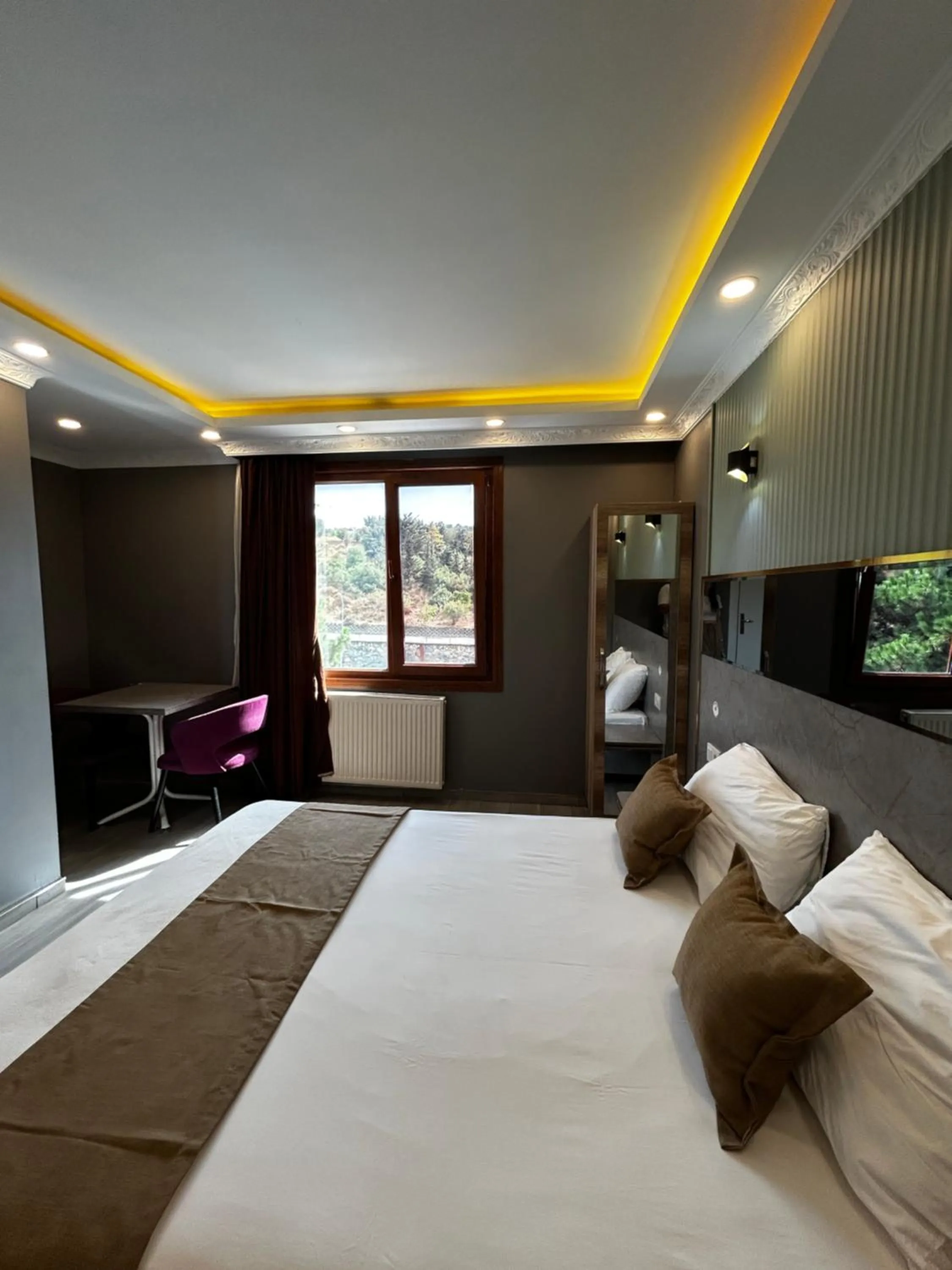 Bed in Sahrakent Otel Ataşehir