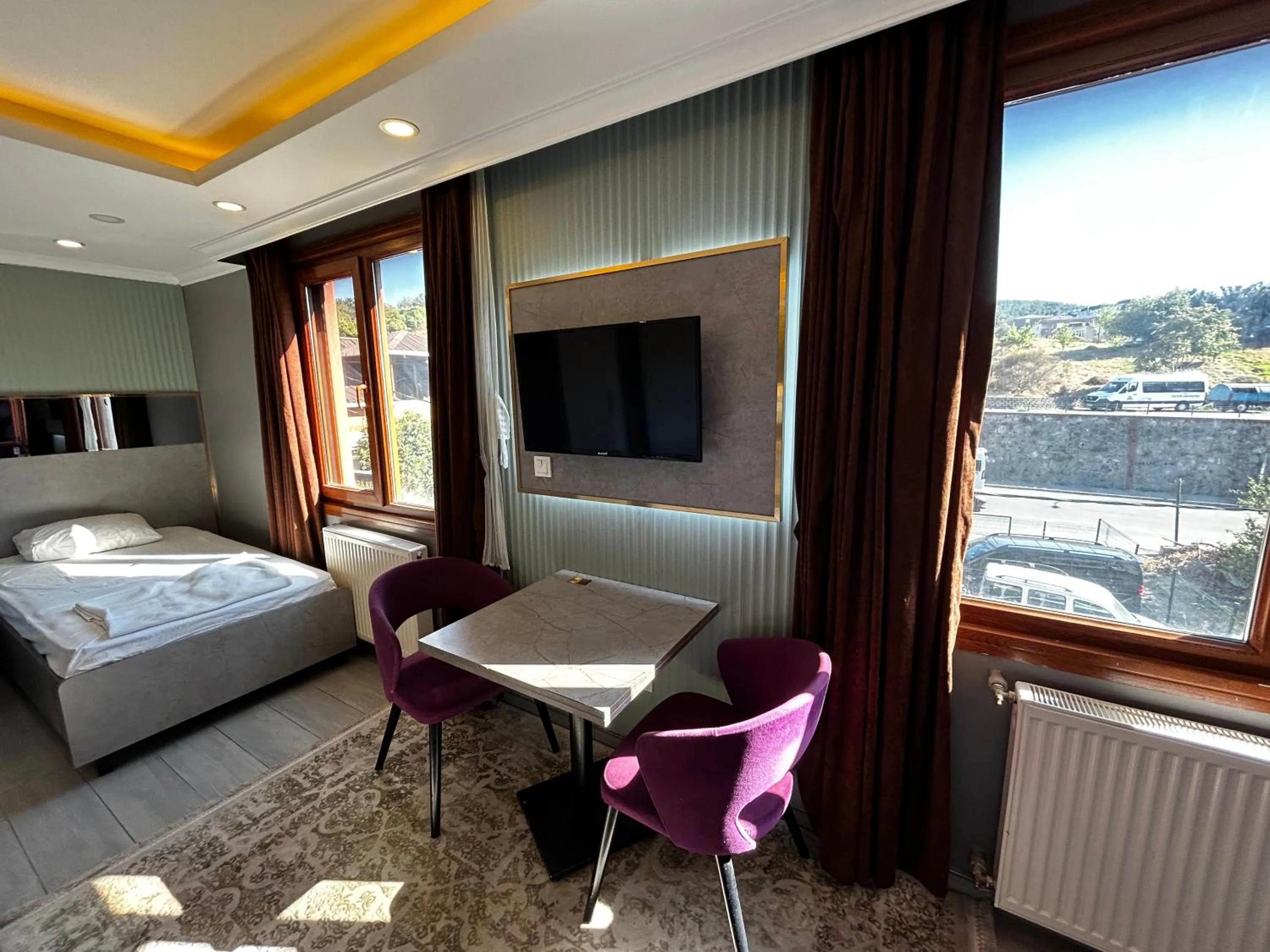 Bed in Sahrakent Otel Ataşehir