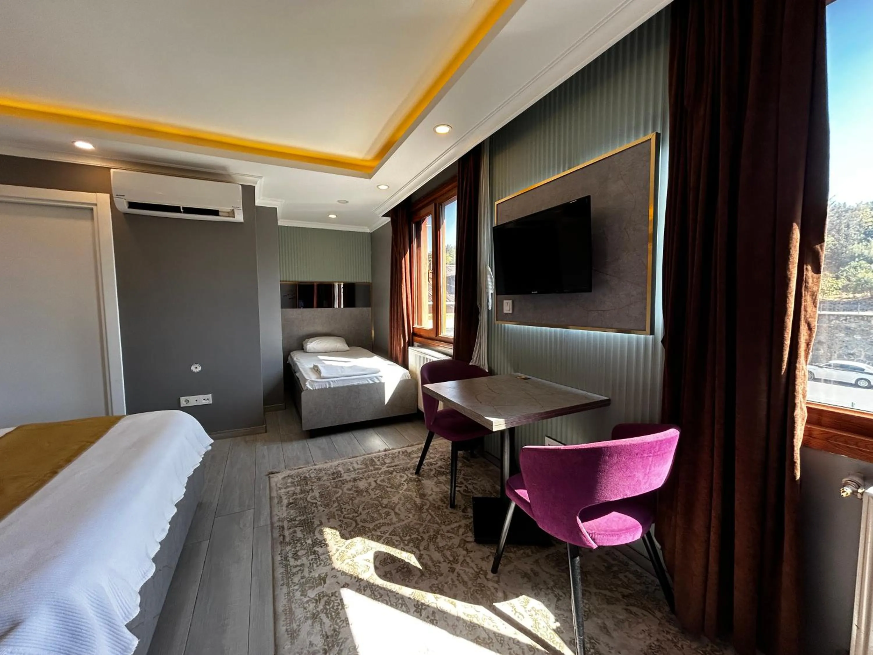 Bed in Sahrakent Otel Ataşehir