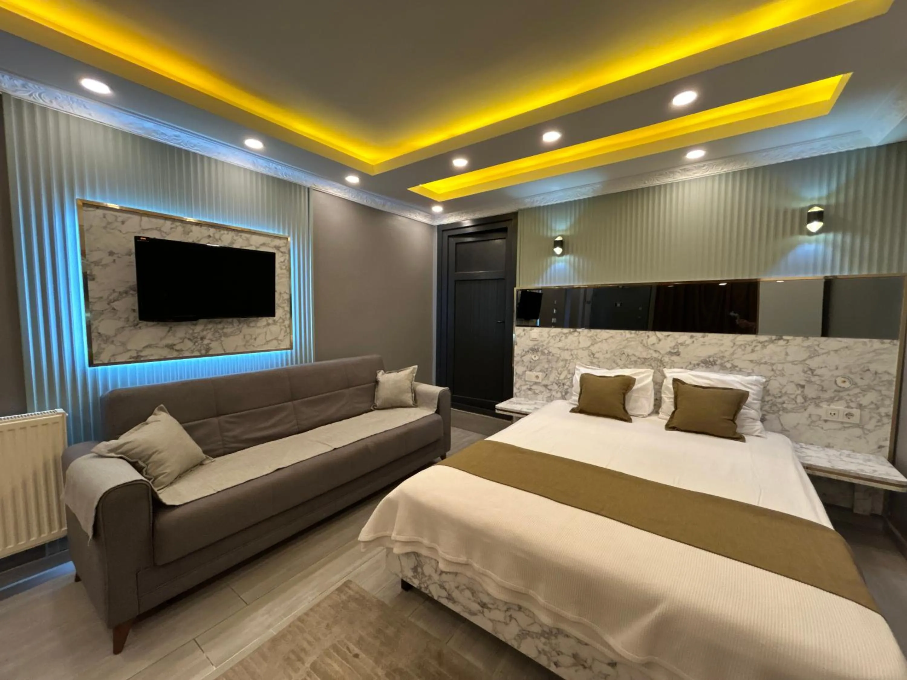 Bed in Sahrakent Otel Ataşehir