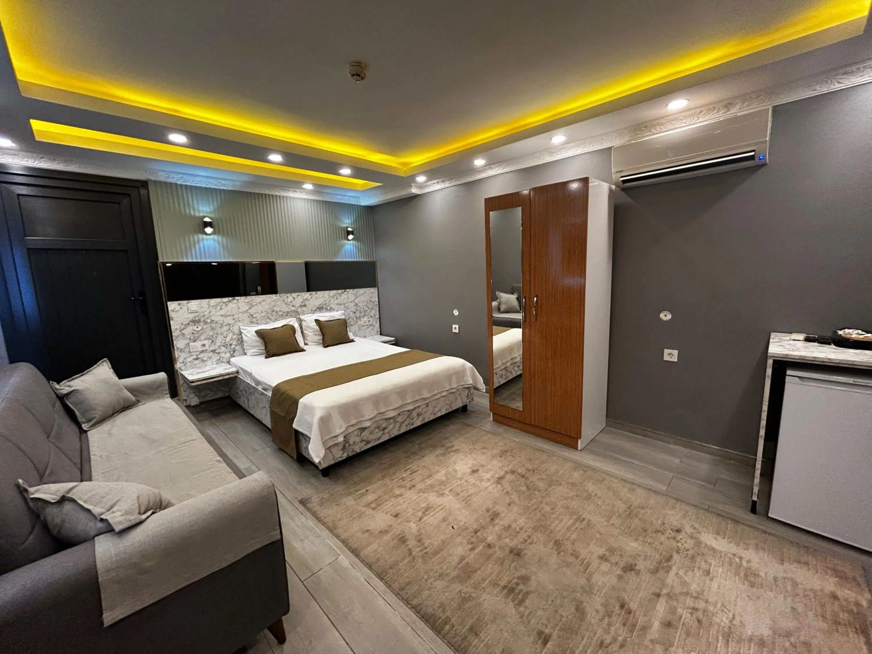 Bed in Sahrakent Otel Ataşehir