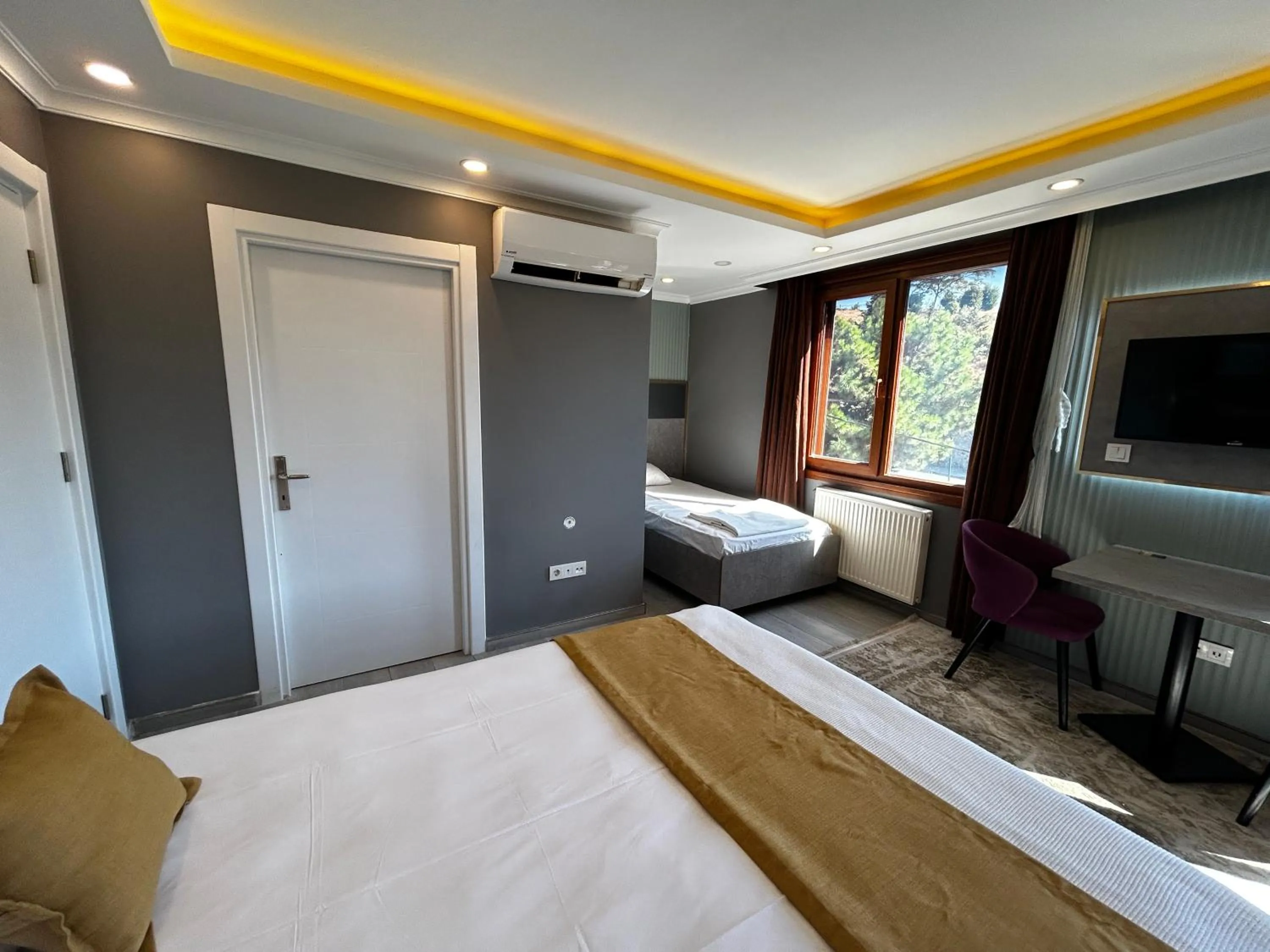 Bed in Sahrakent Otel Ataşehir