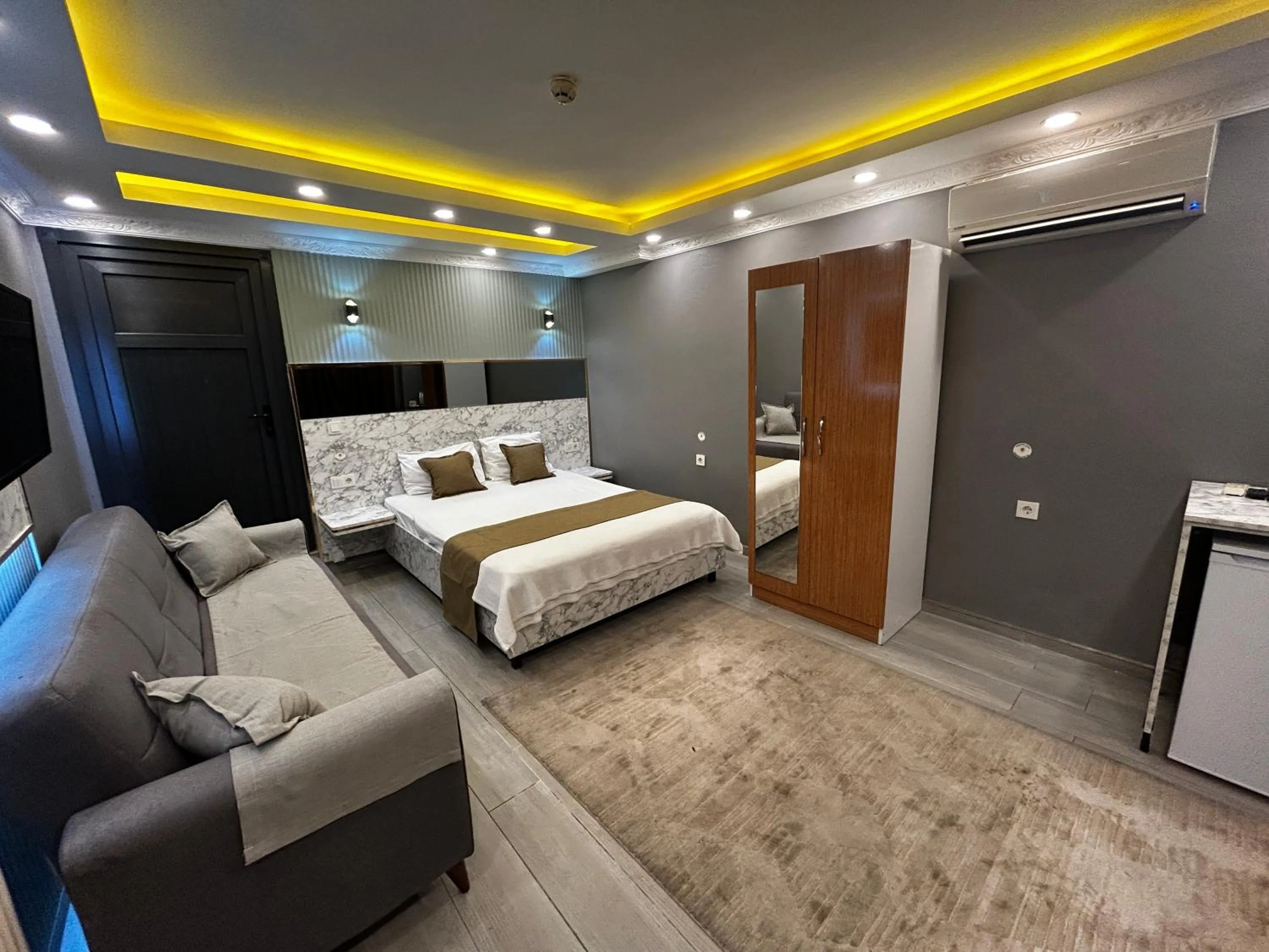 Bed in Sahrakent Otel Ataşehir