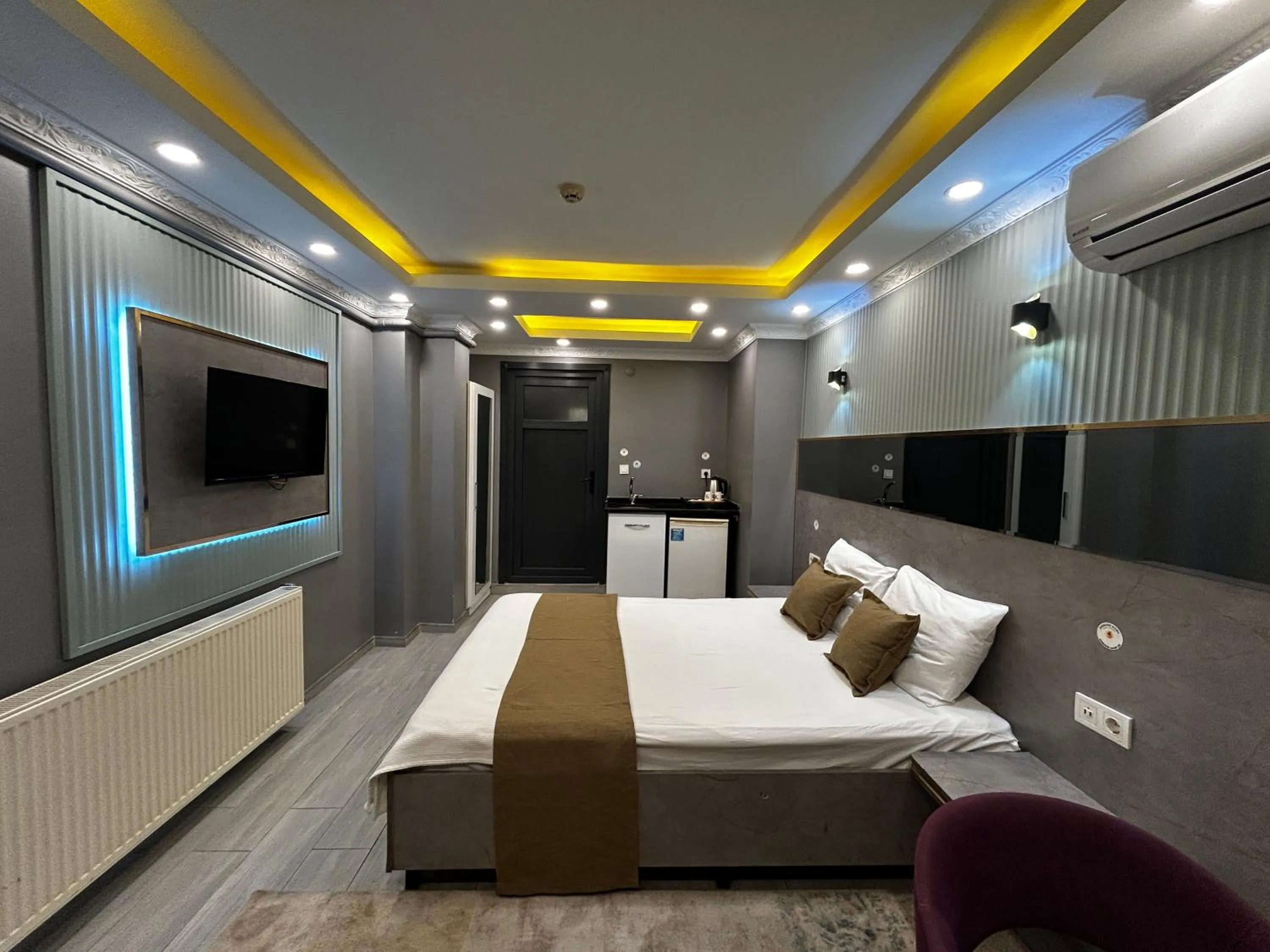 Bed in Sahrakent Otel Ataşehir