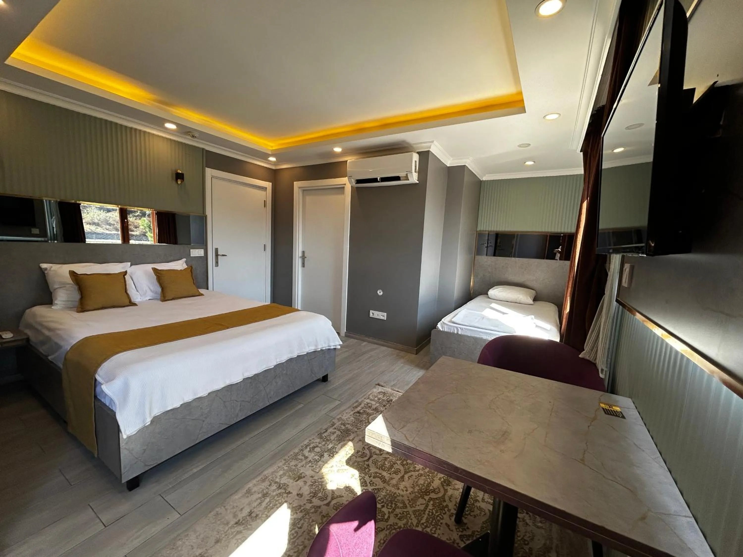 Bed in Sahrakent Otel Ataşehir