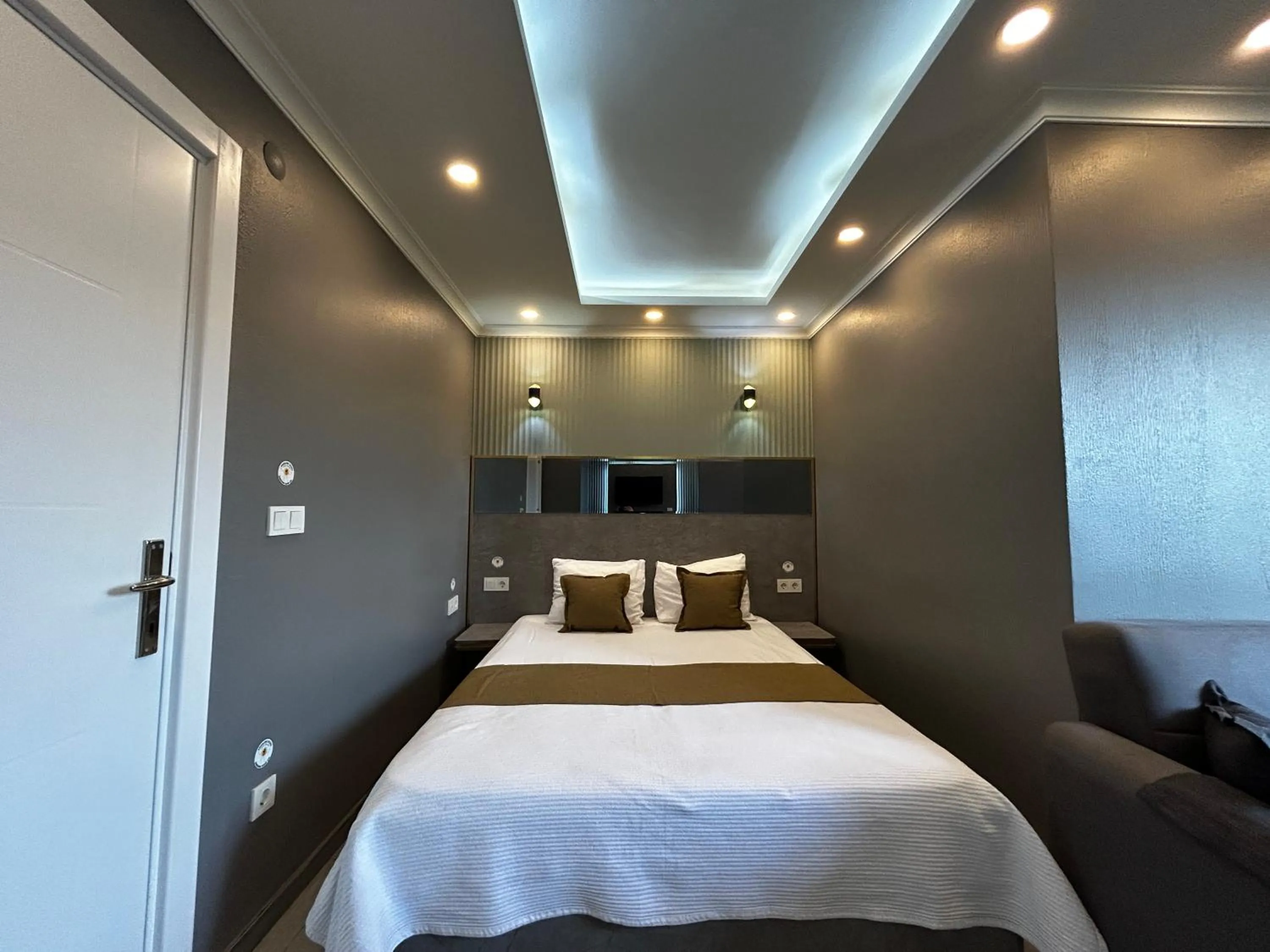 Bed in Sahrakent Otel Ataşehir