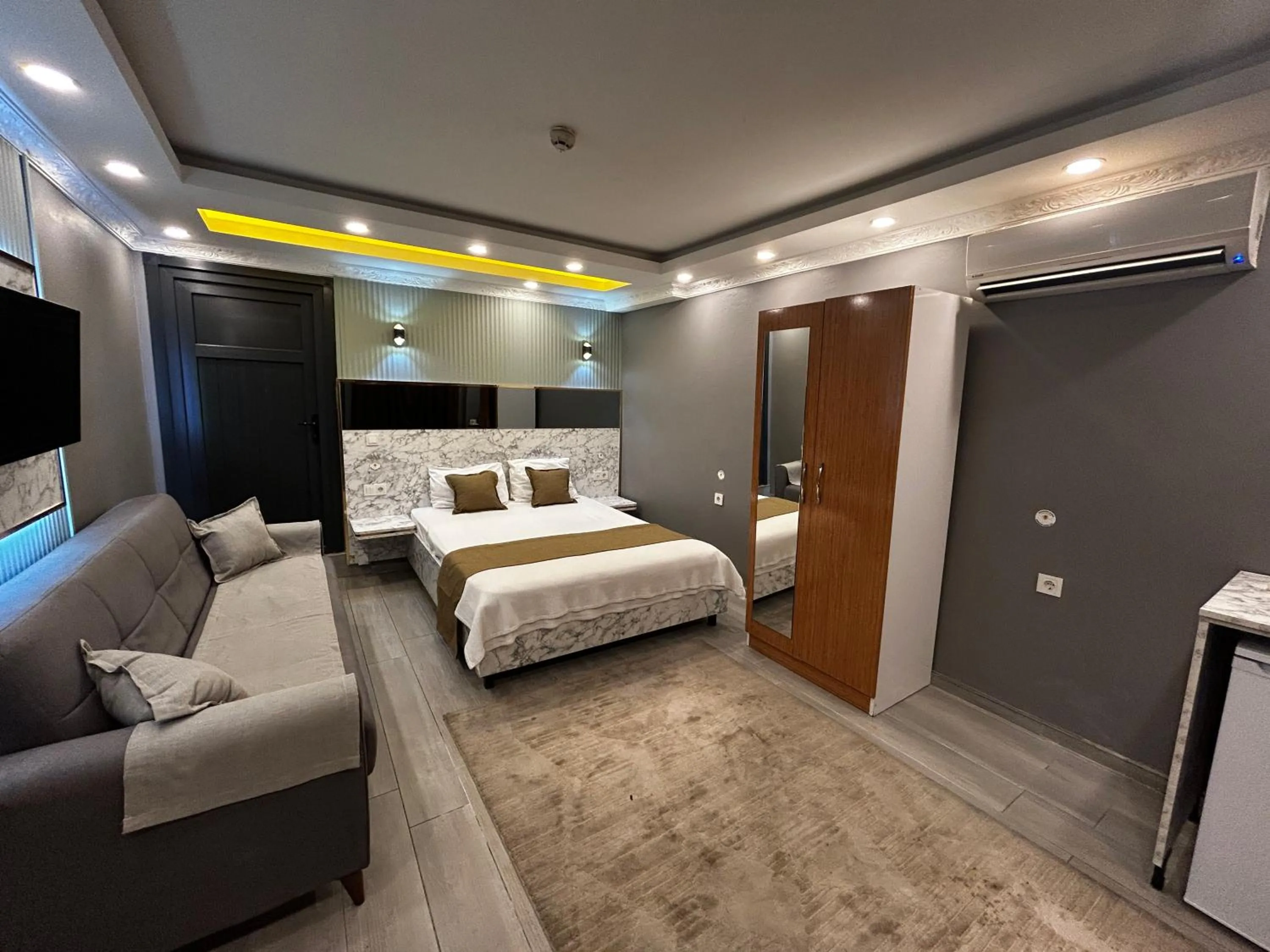 Bed in Sahrakent Otel Ataşehir