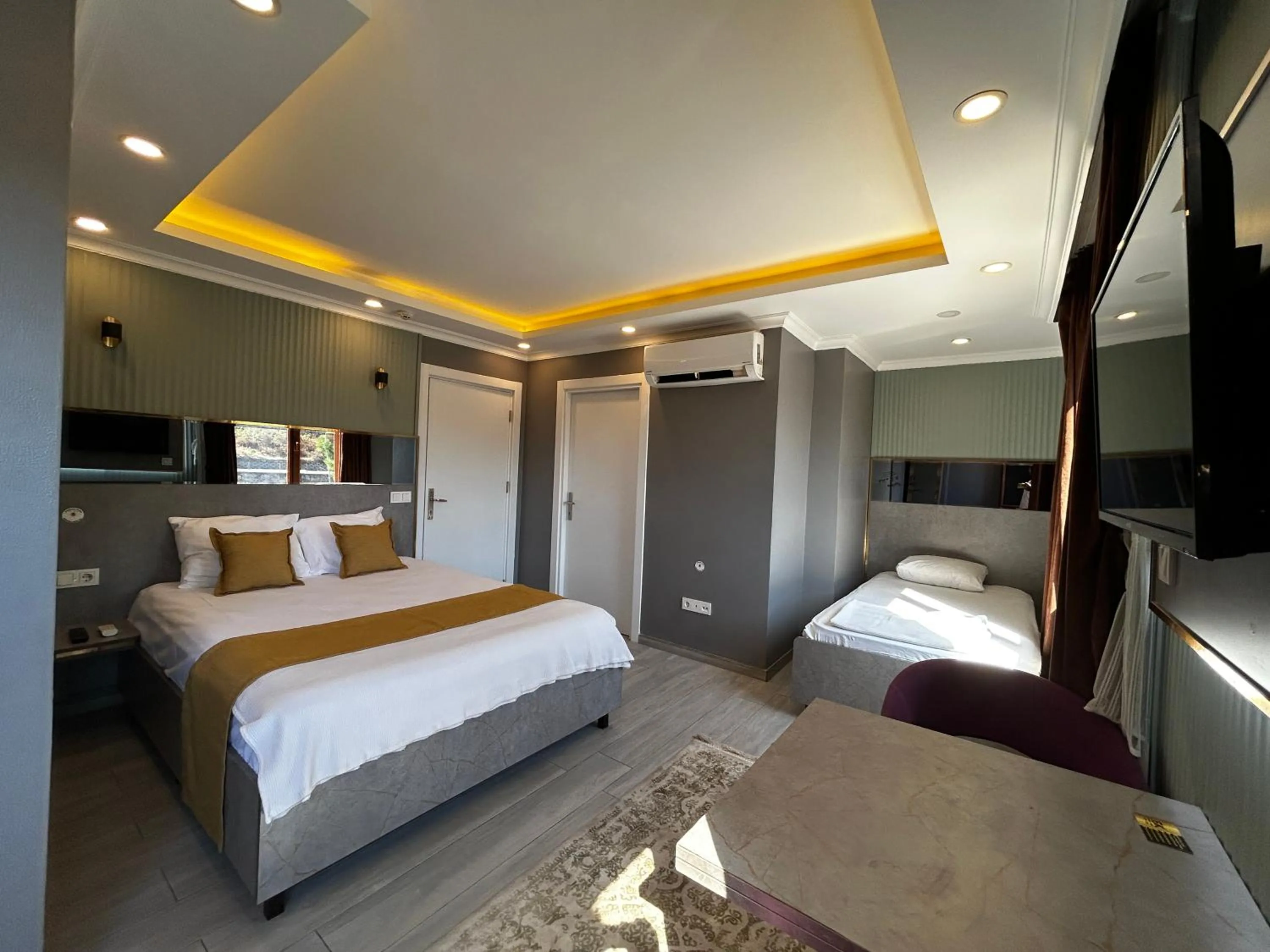 Bed in Sahrakent Otel Ataşehir