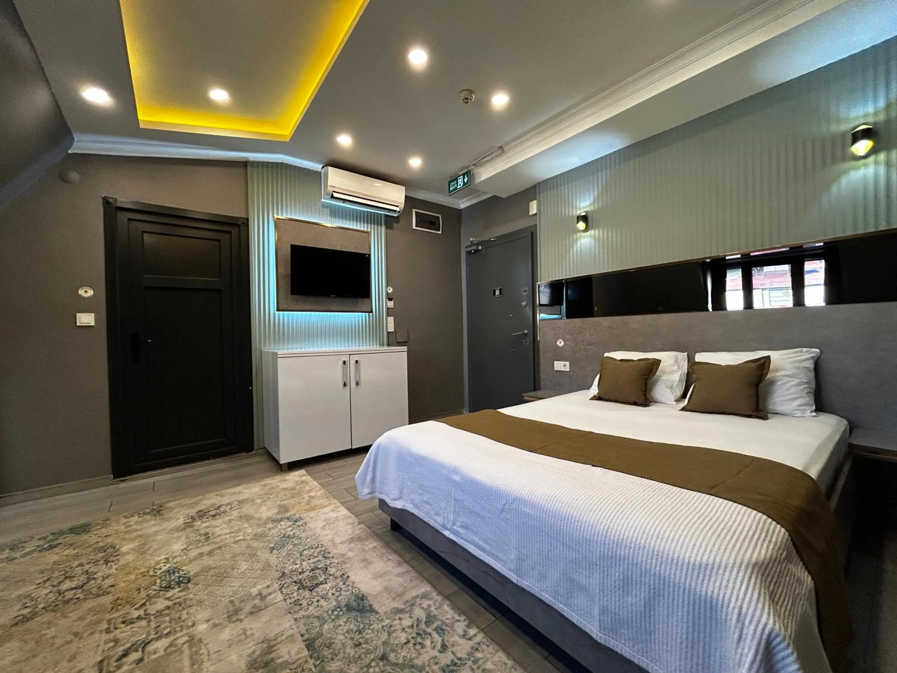 Bed in Sahrakent Otel Ataşehir