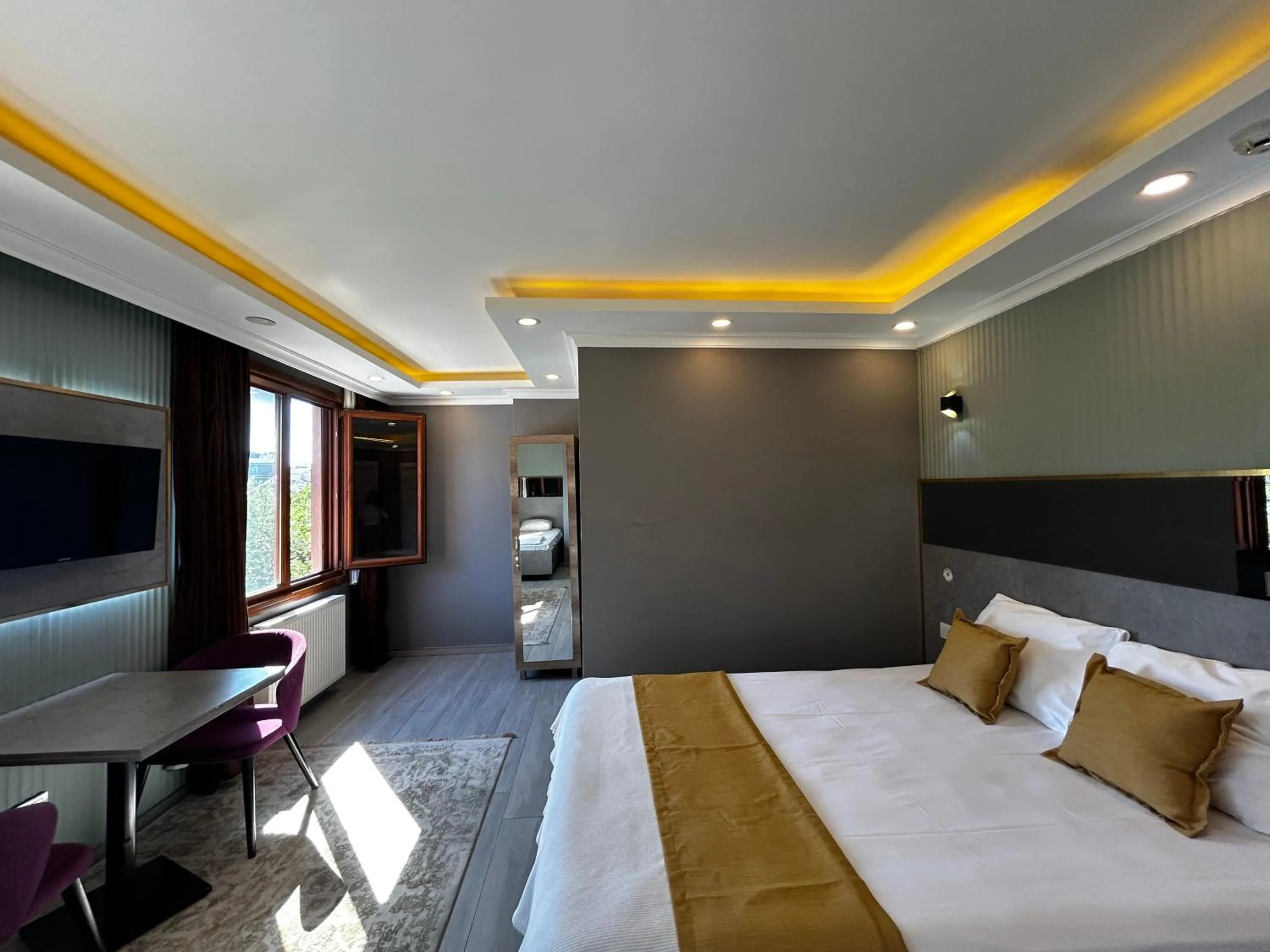 Bed in Sahrakent Otel Ataşehir