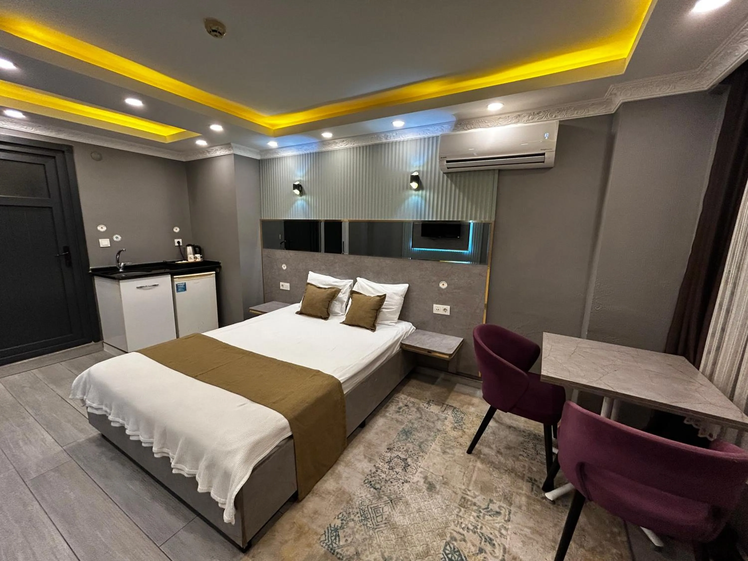 Bed in Sahrakent Otel Ataşehir