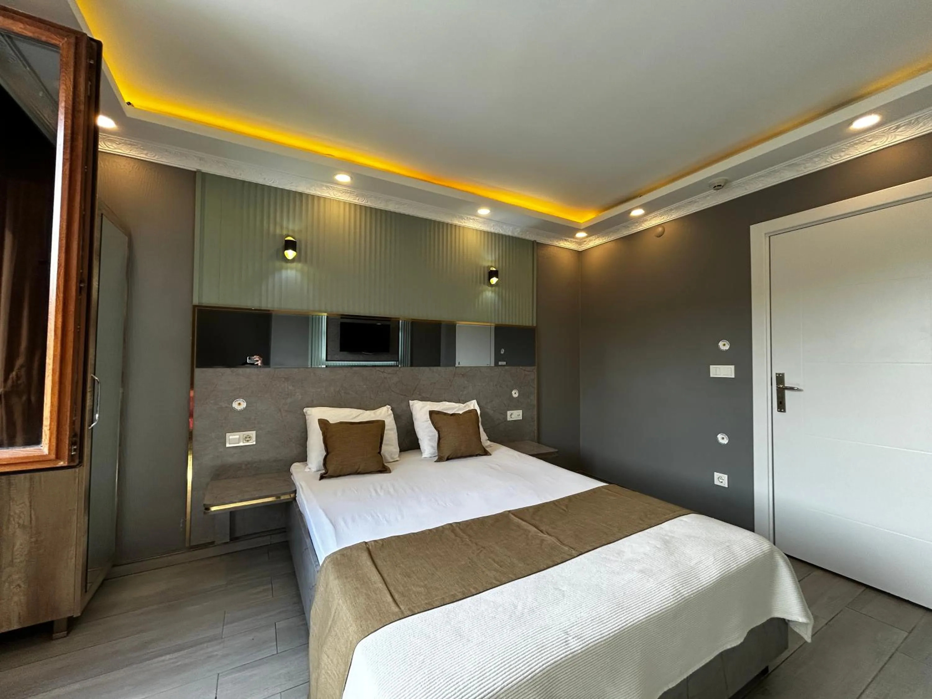 Bed in Sahrakent Otel Ataşehir