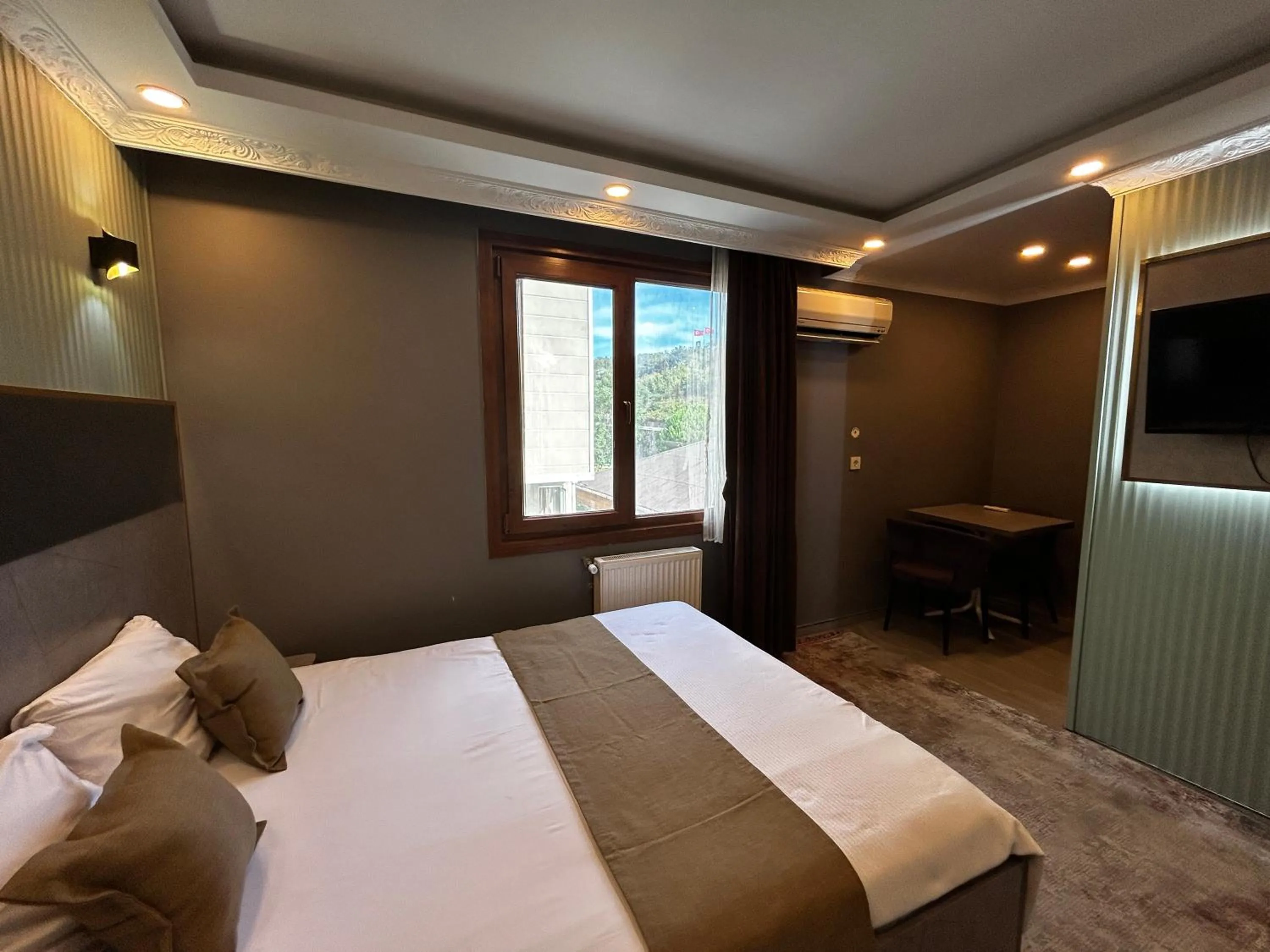 Bed in Sahrakent Otel Ataşehir