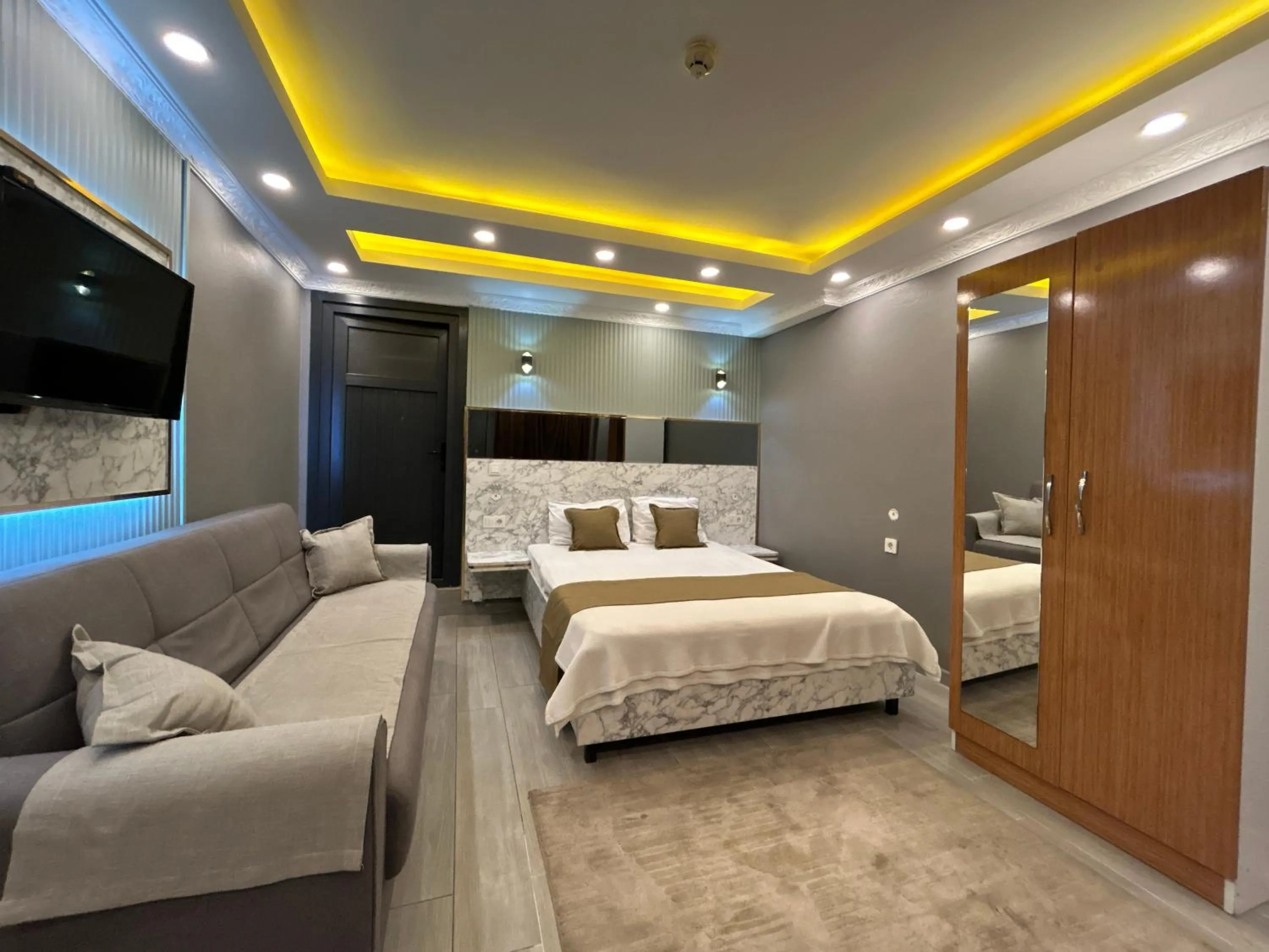 Bed in Sahrakent Otel Ataşehir