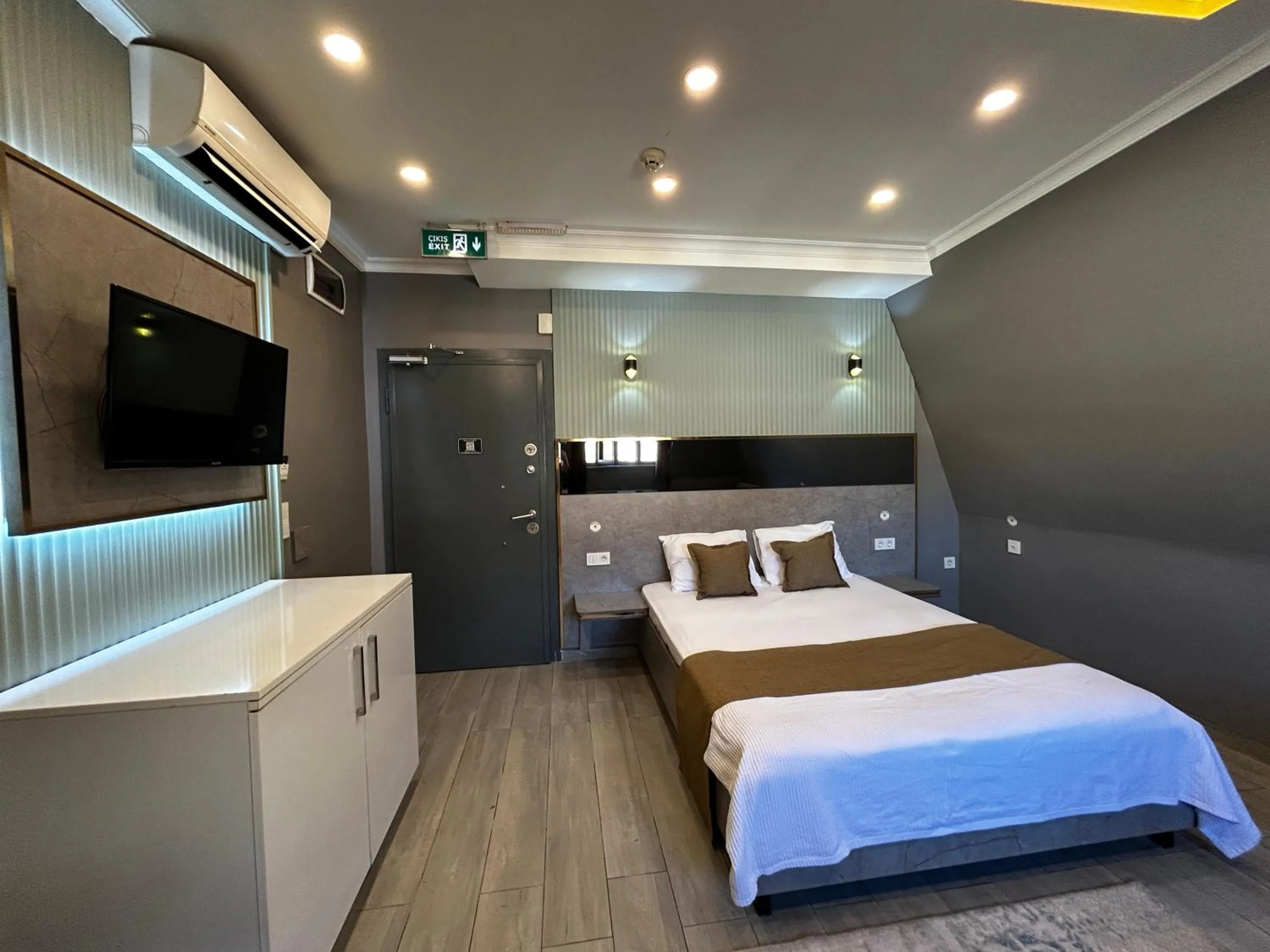 Bed in Sahrakent Otel Ataşehir