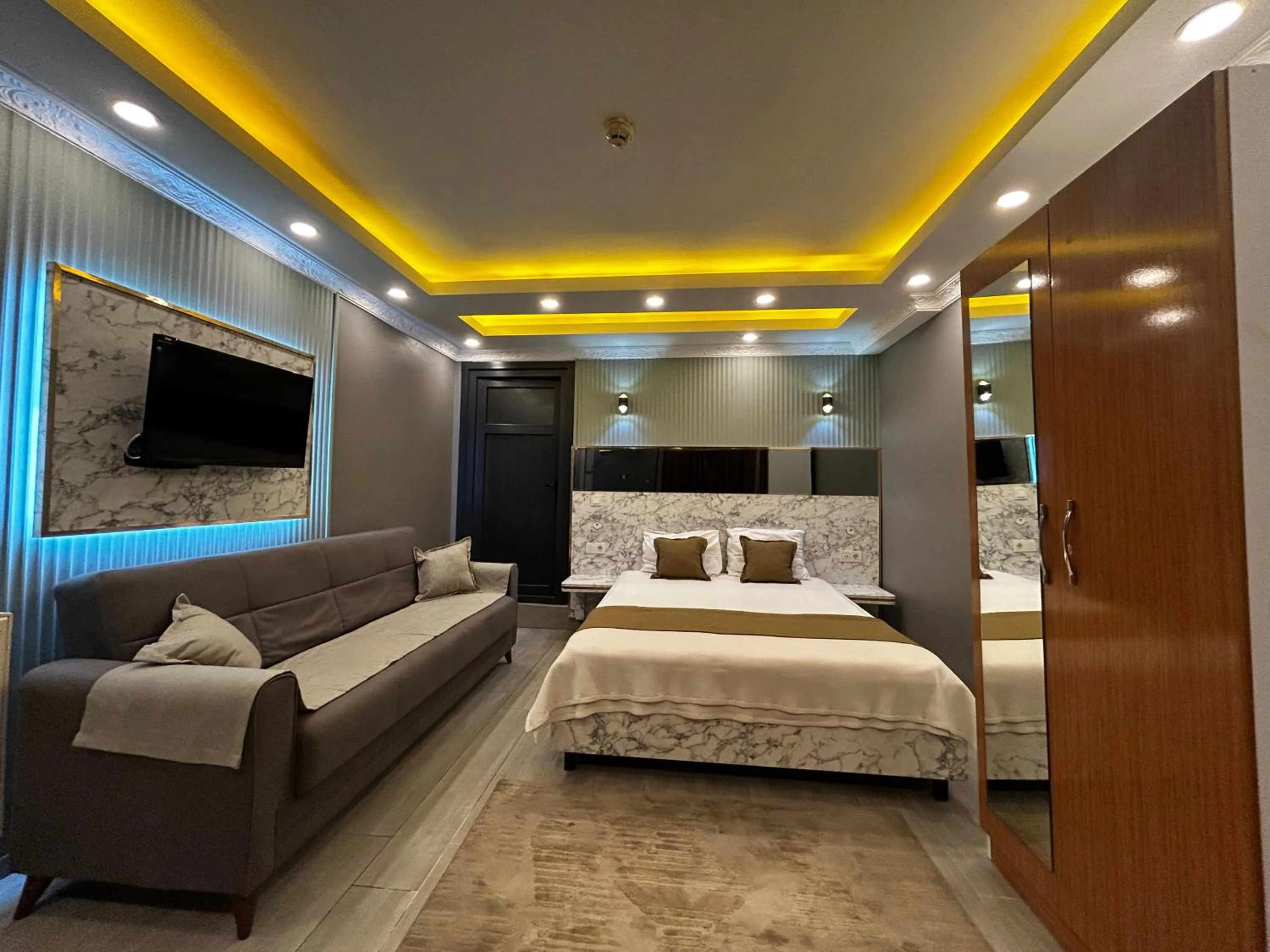 Bed in Sahrakent Otel Ataşehir