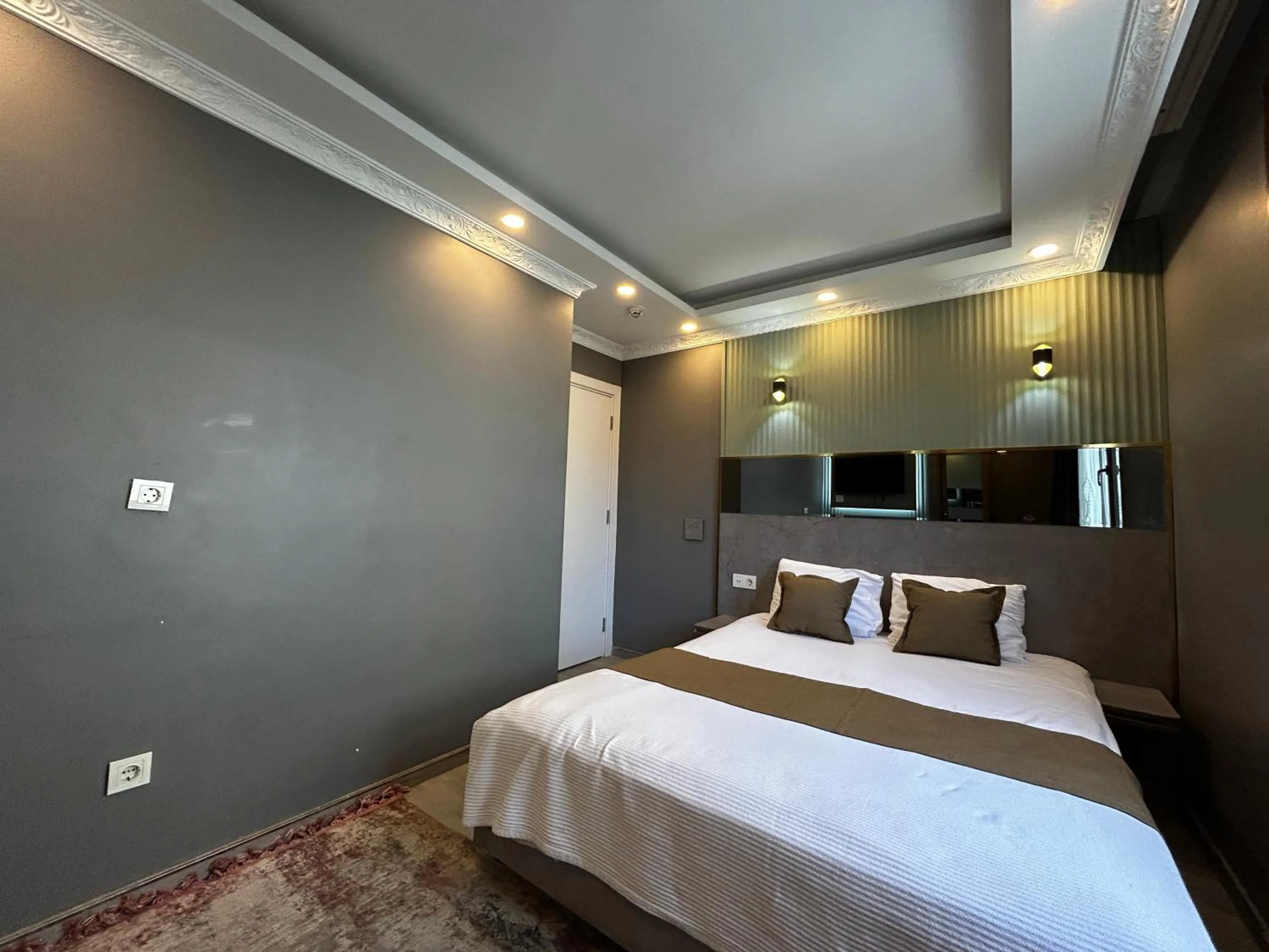 Bed in Sahrakent Otel Ataşehir